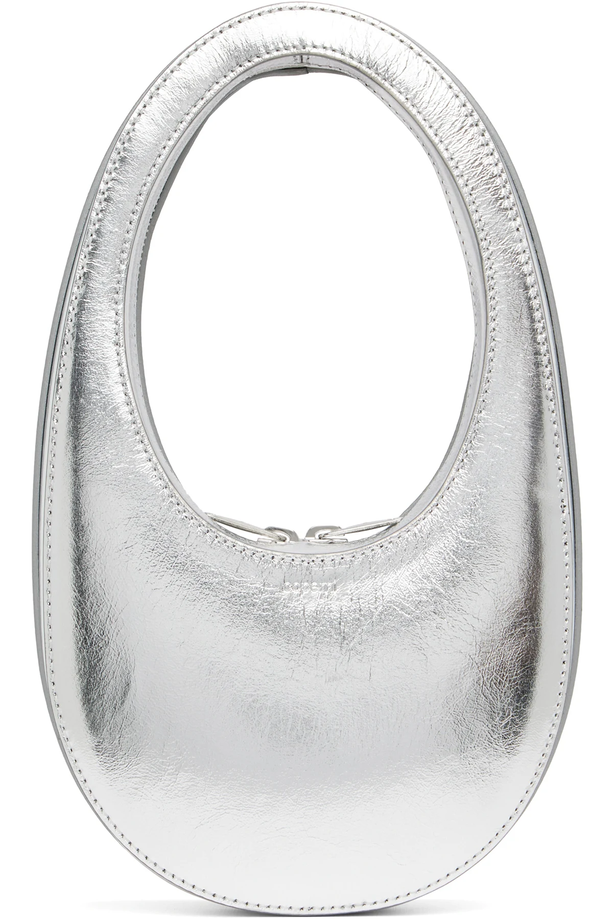 Silver Mini Swipe Bag