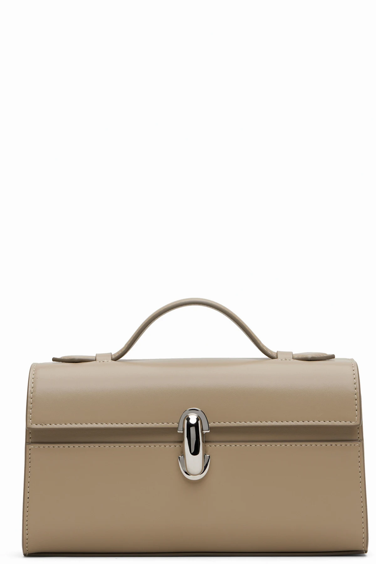 Taupe Symmetry Pochette Bag