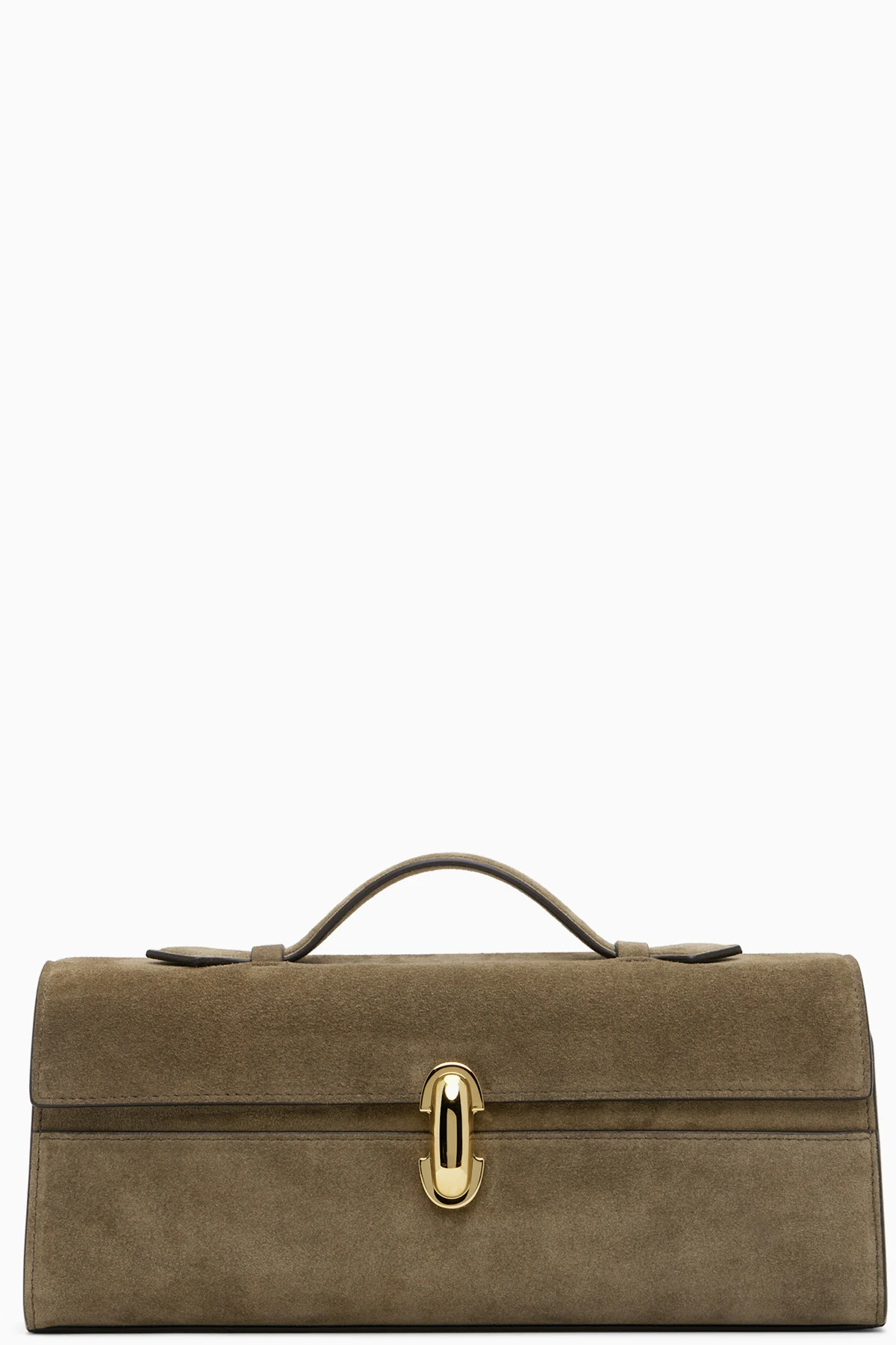 Taupe Slim Symmetry Pochette Bag
