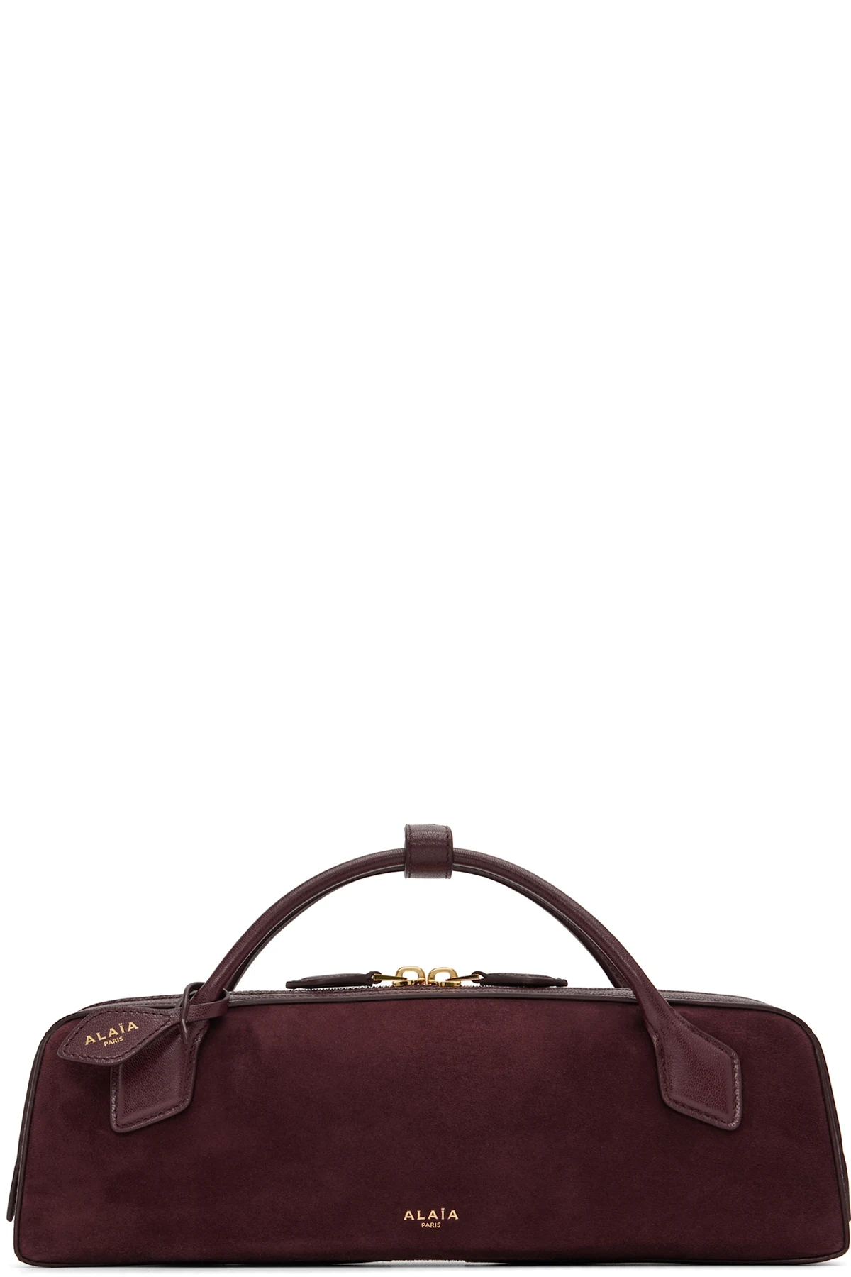 Burgundy 'Le Teckel' Clutch Bag