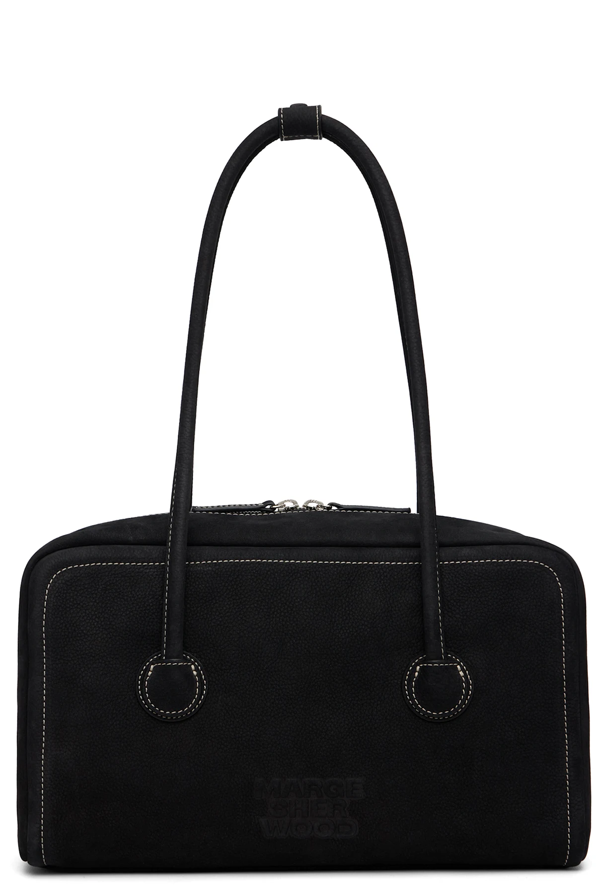 Black Soft Boston Bag