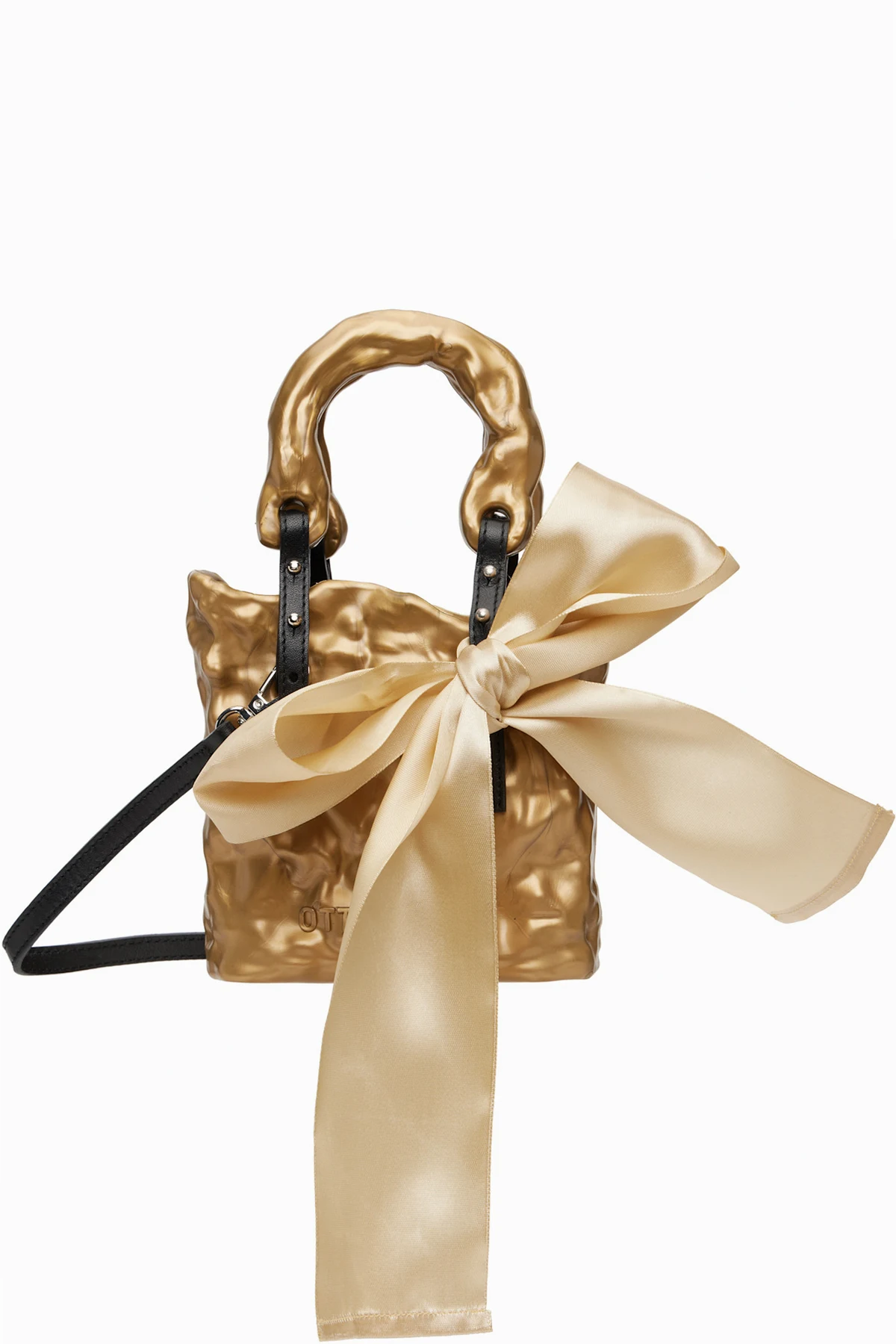 Gold Signature Ceramic Bag