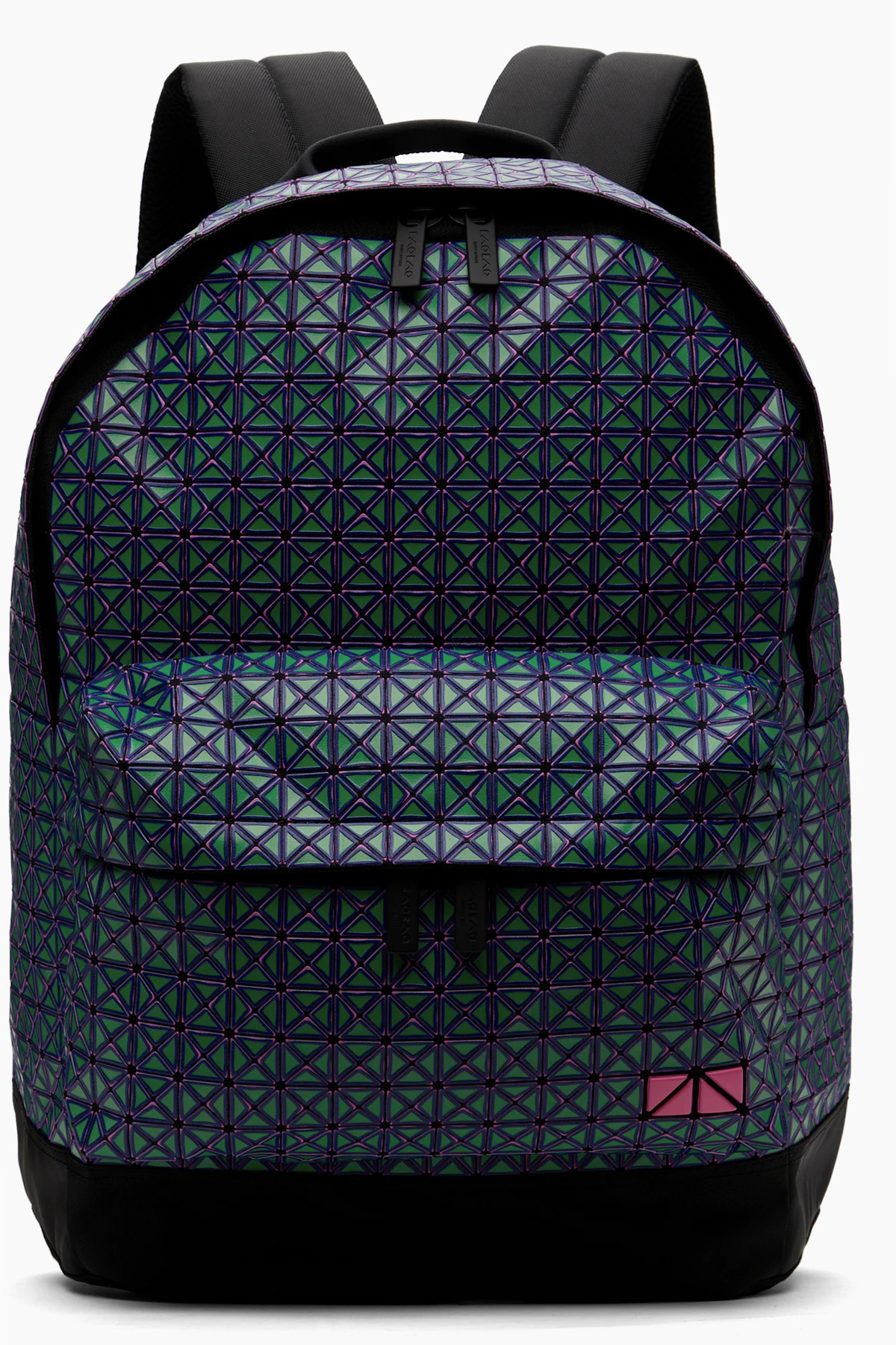 Green & Purple Daypack Rough Backpack
