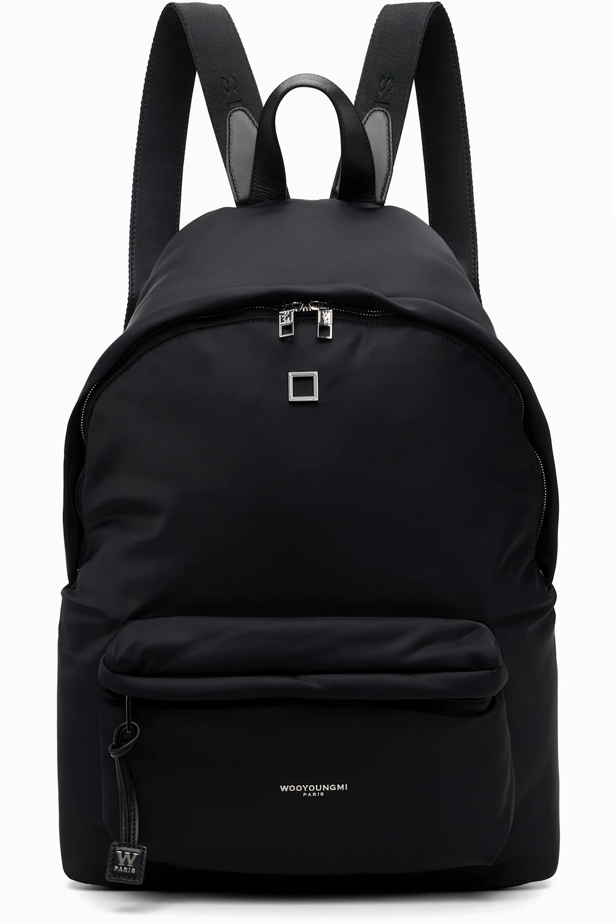 Black Nylon Backpack