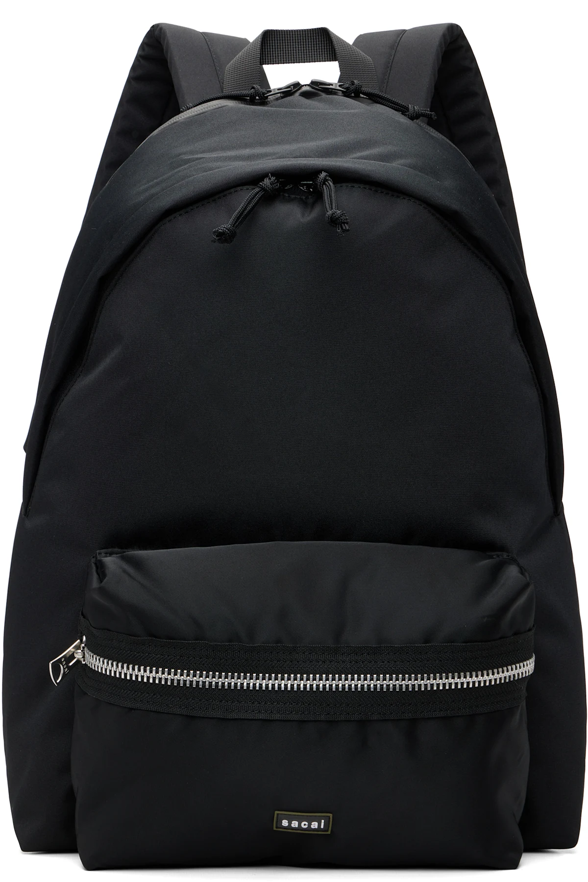 Black Pocket Backpack