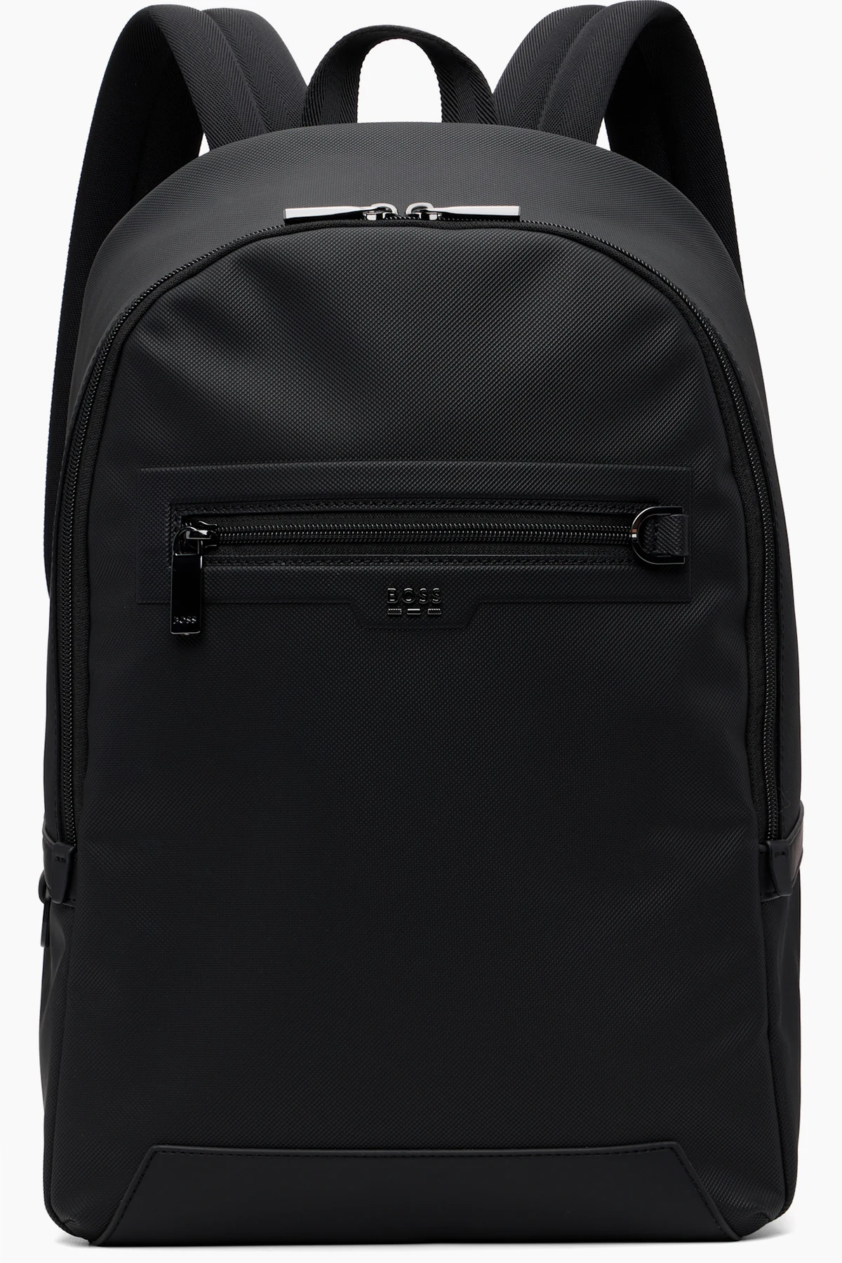 Black Logo Hardware Backpack