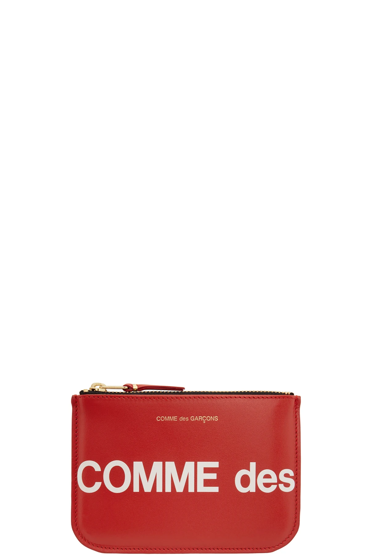 Red Huge Logo Pouch