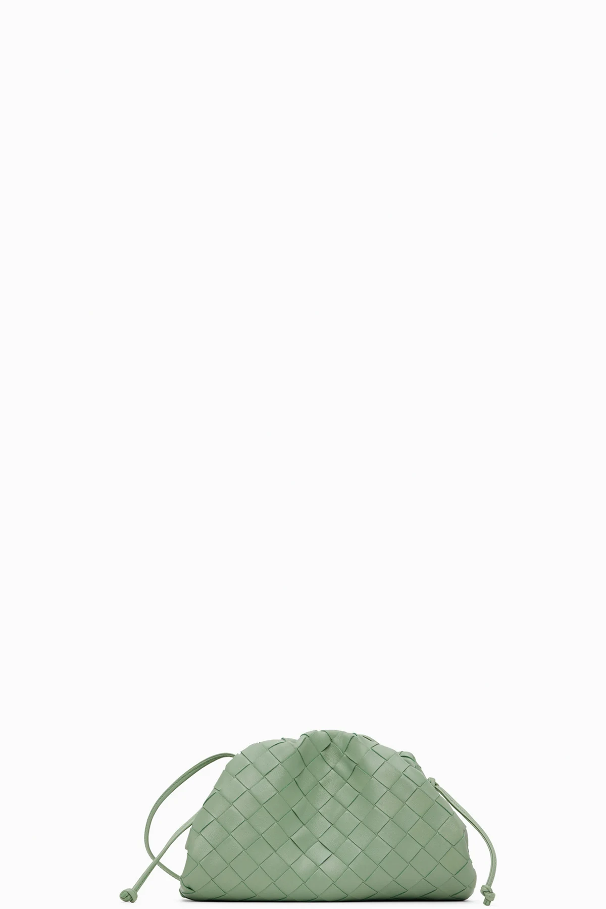 Green Mini Pouch Clutch