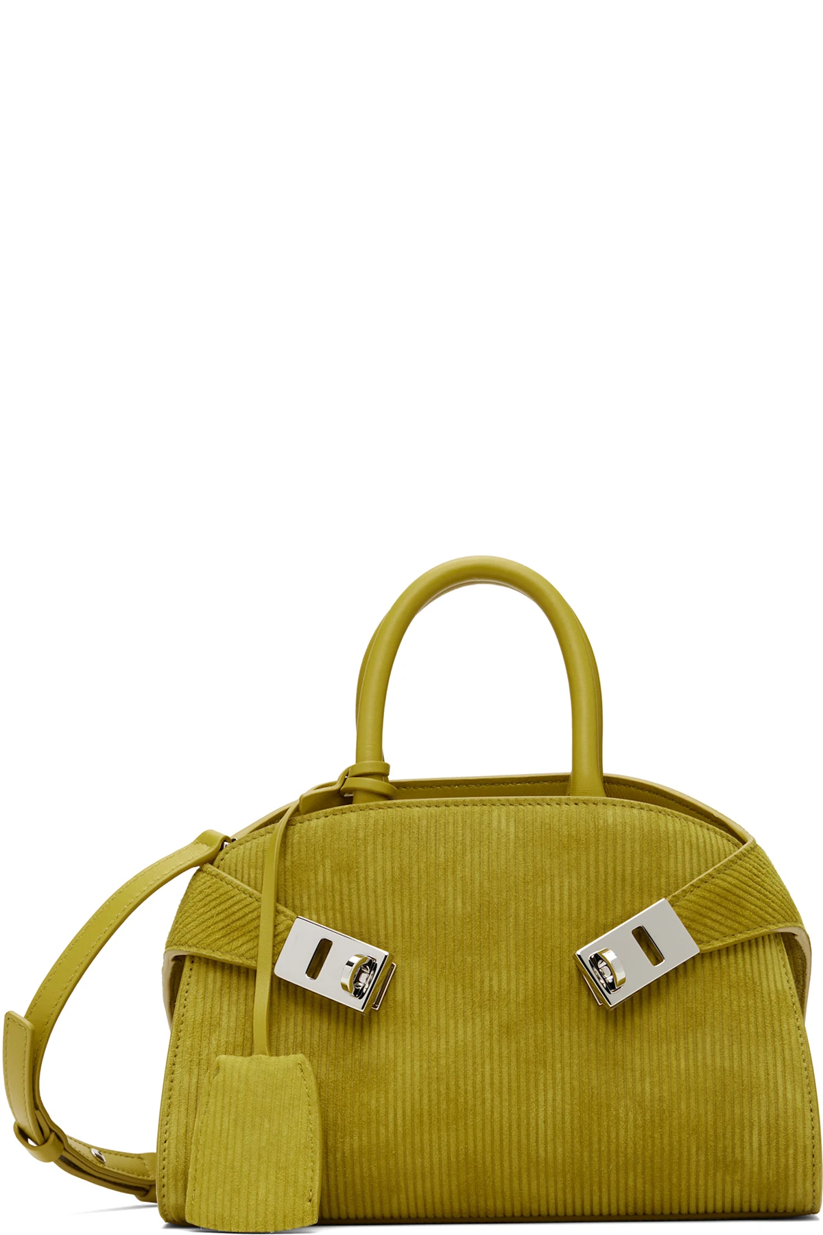 Green Hug Top Handle Bag