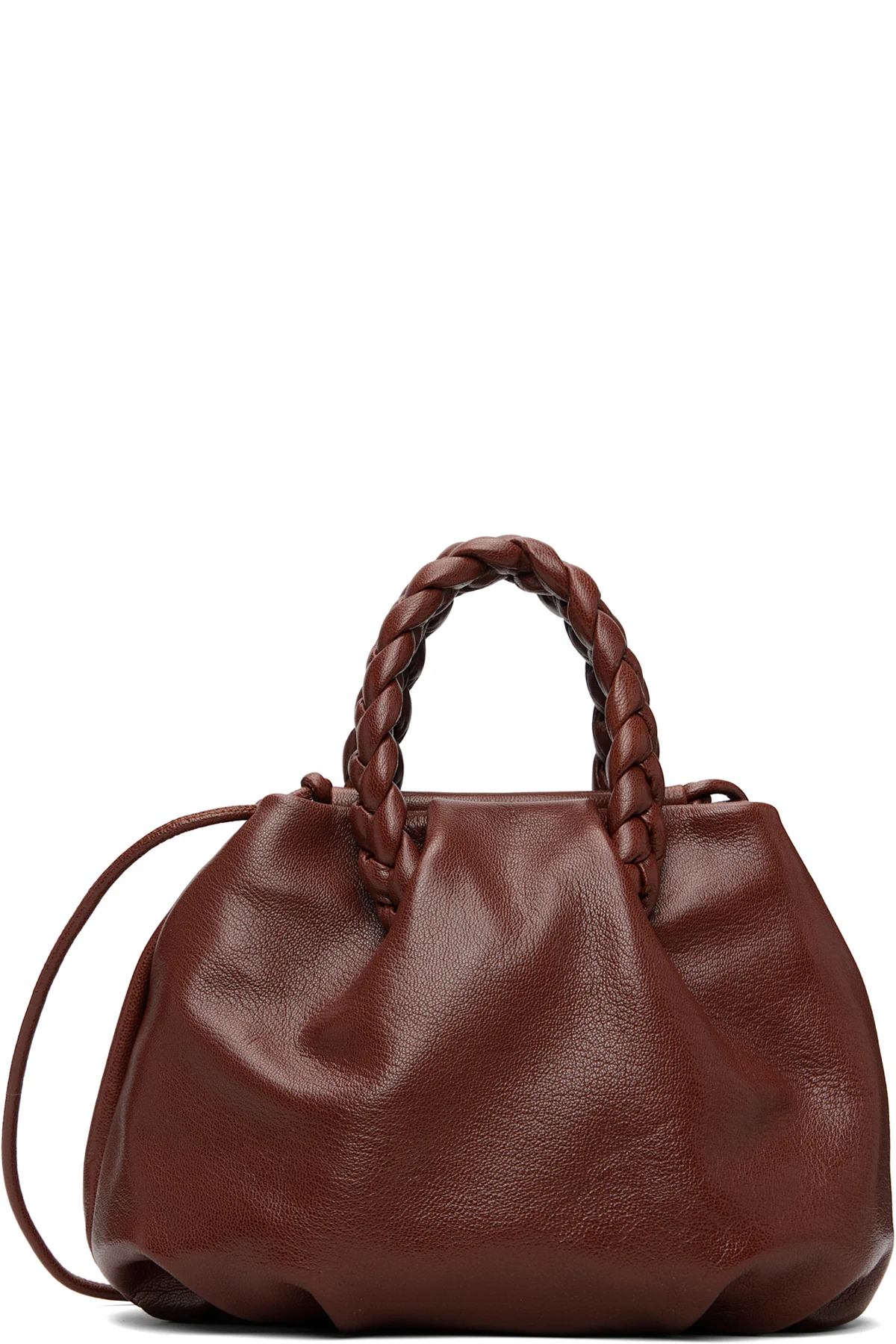 Brown Bombon M Supple Shiny Bag