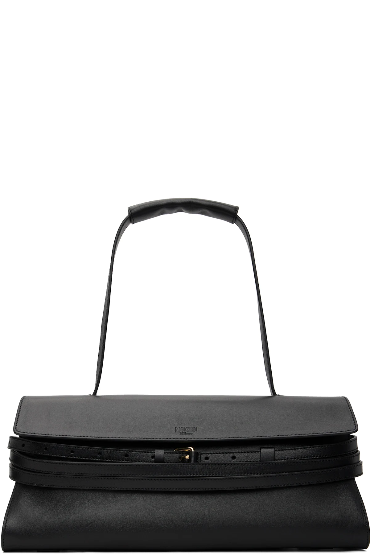 Black 'Tie Me' Shoulder Bag