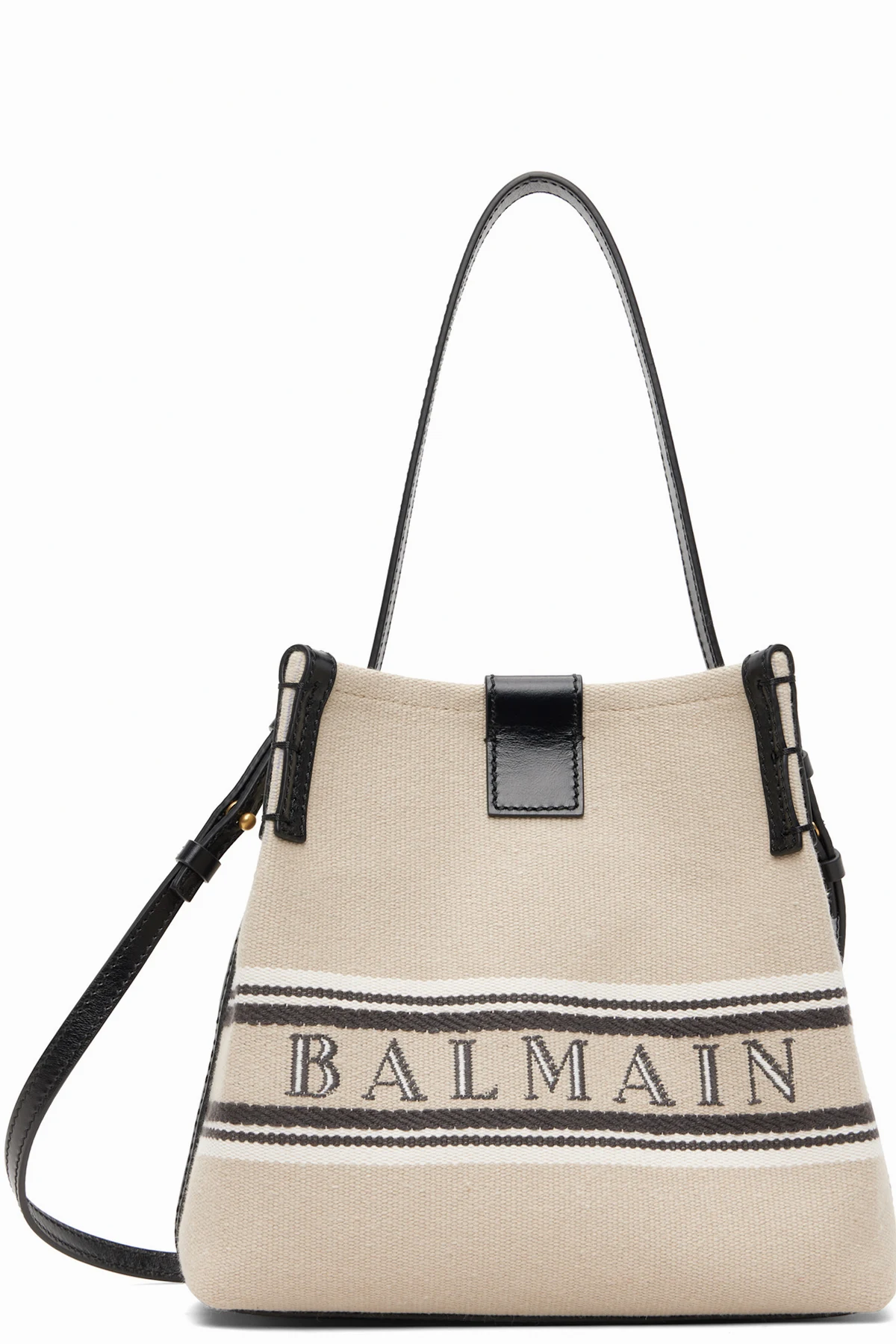 Beige Release Bucket Bag