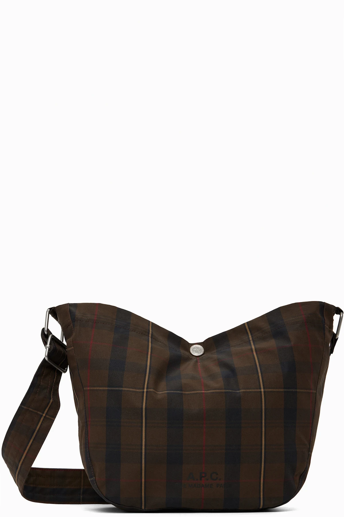 Brown Journal Small Satchel Bag