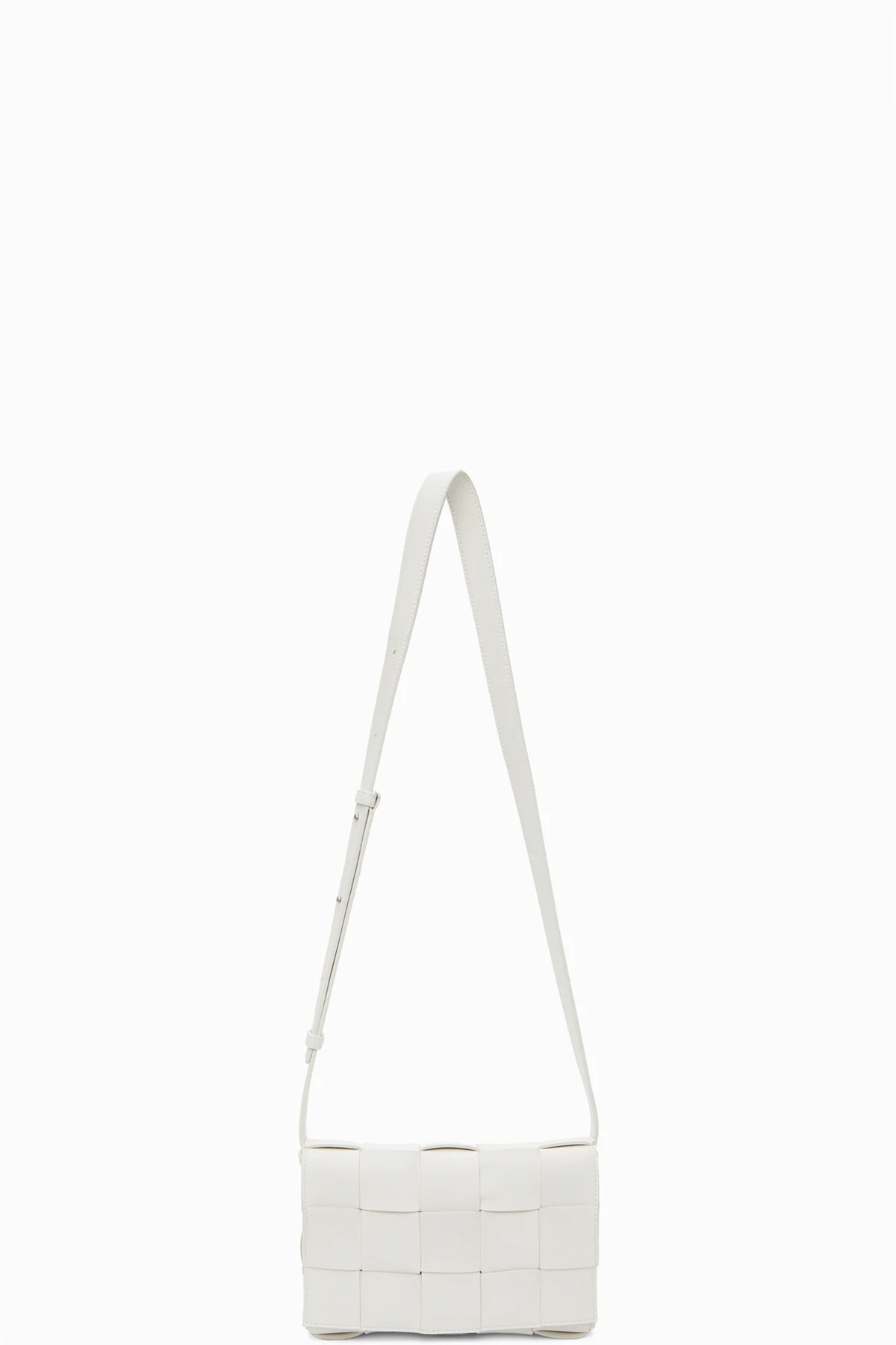 White Cassette Crossbody Bag
