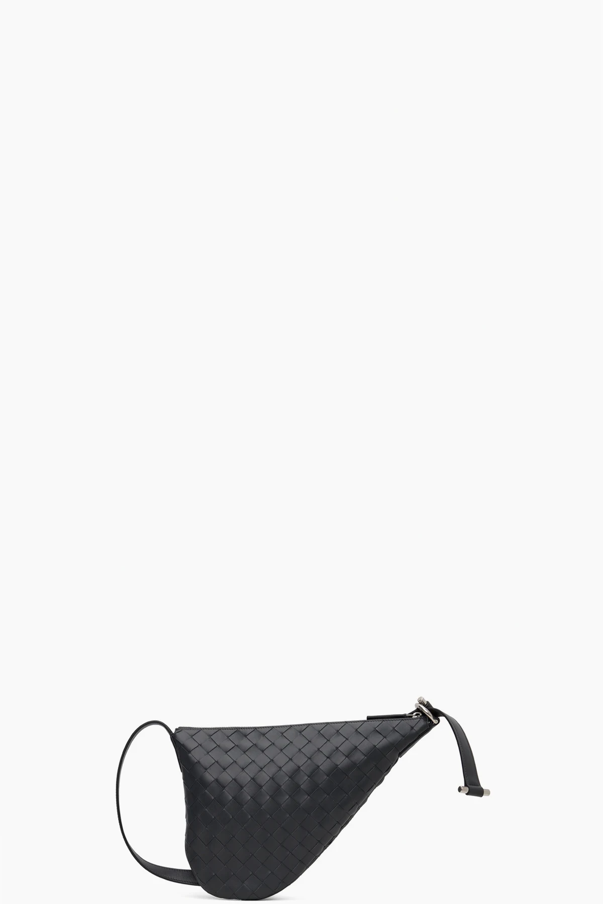 Black Small Virgule Messenger Bag