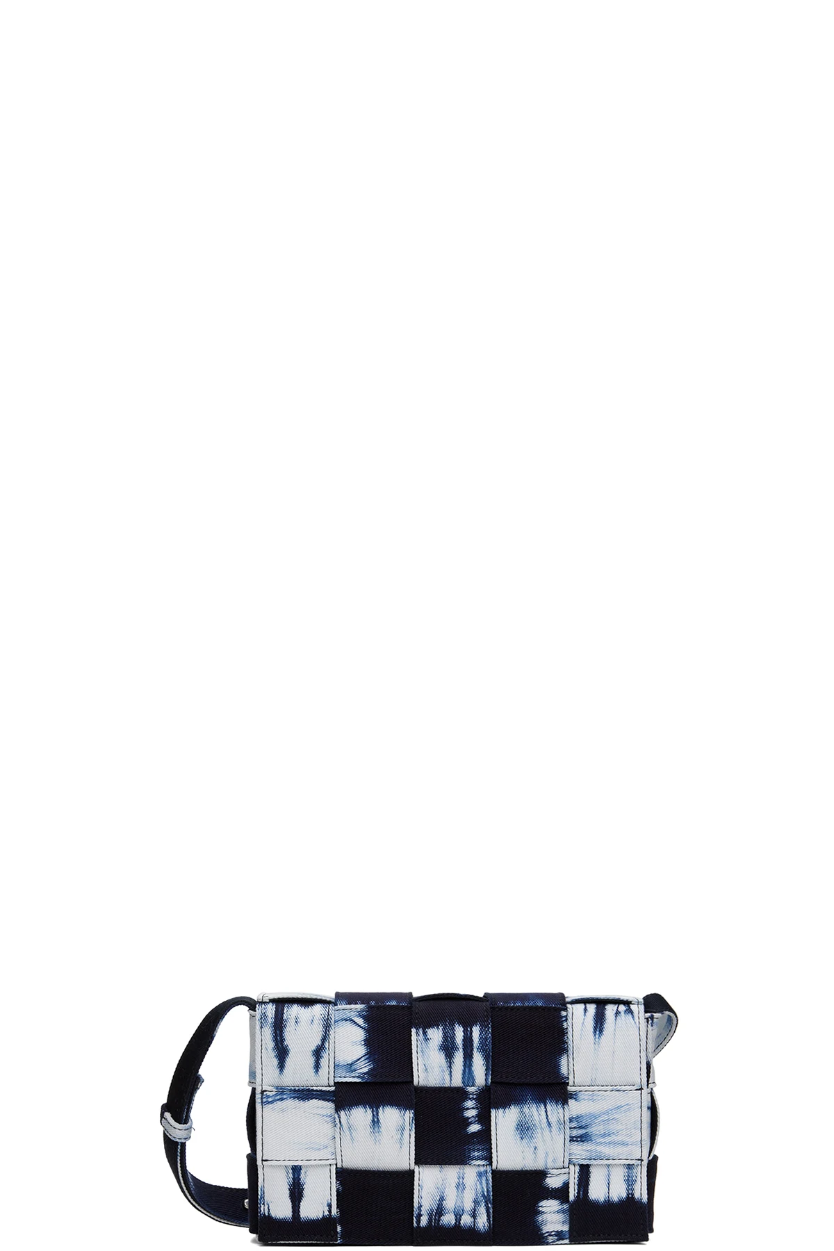 Navy & White Medium Cassette Bag