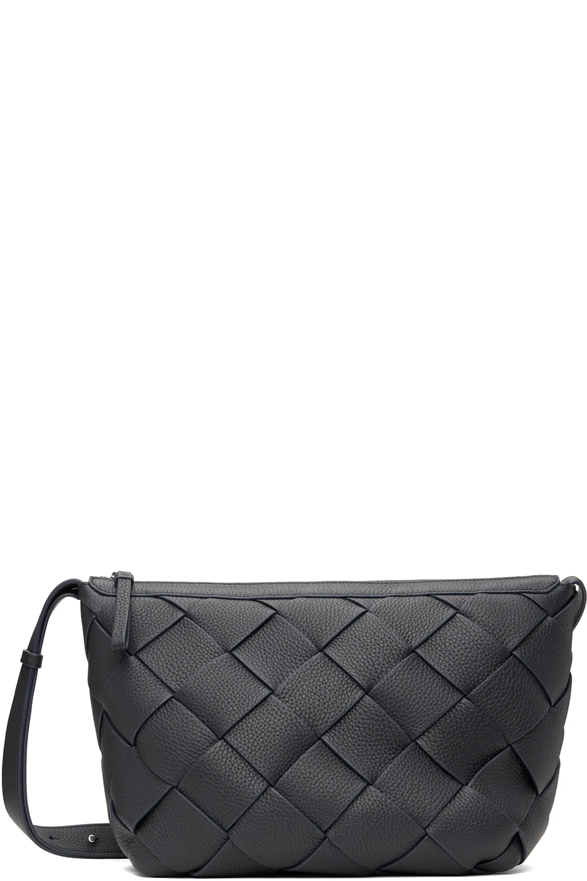 Navy Diago Medium Bag