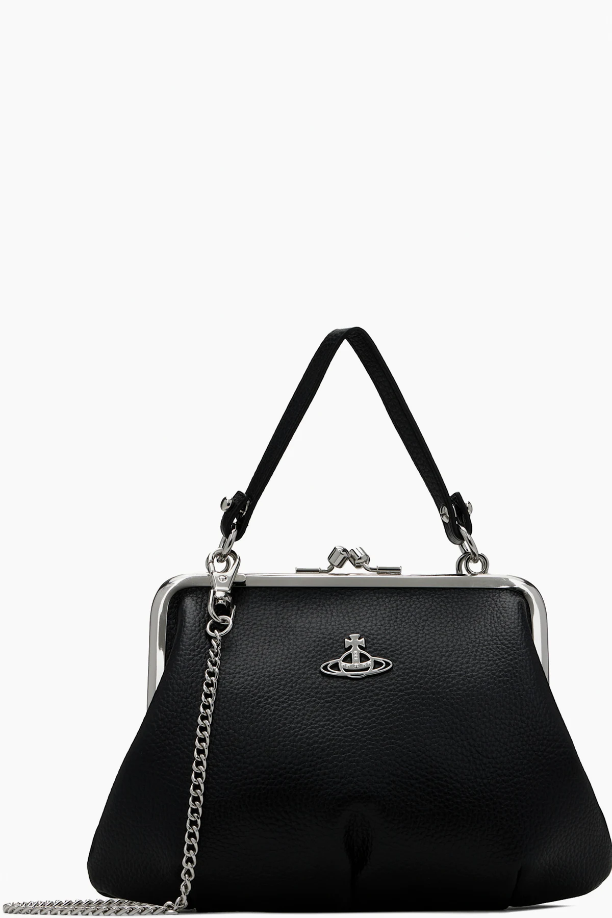 Black Granny Frame Purse