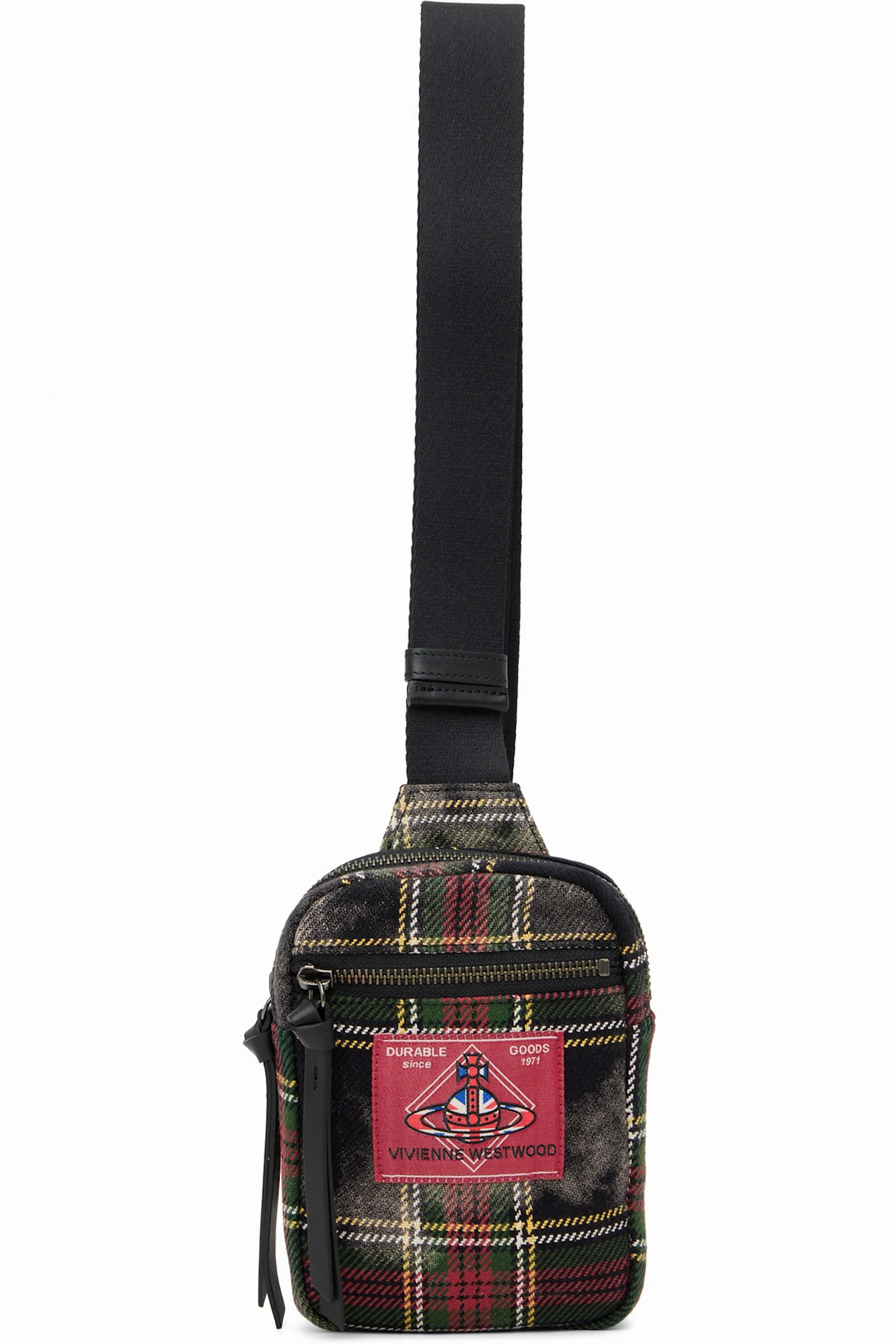 Red & Green Matthew Mini Crossbody Bag