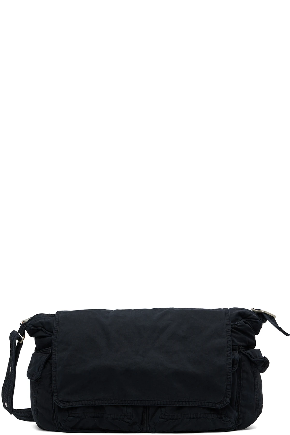Black Twill Cargo Bag