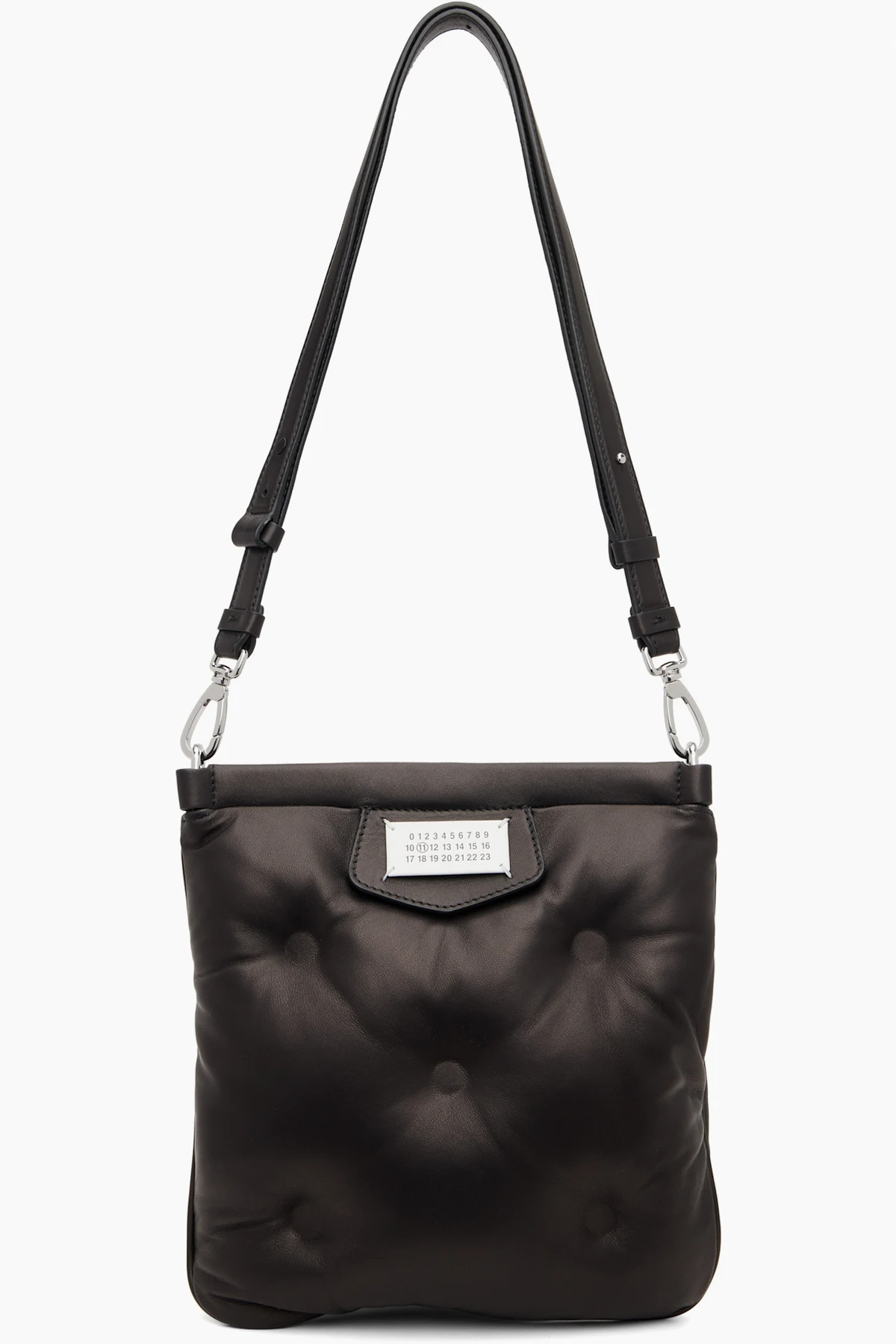 Black Glam Slam Sport Flat Pocket Bag