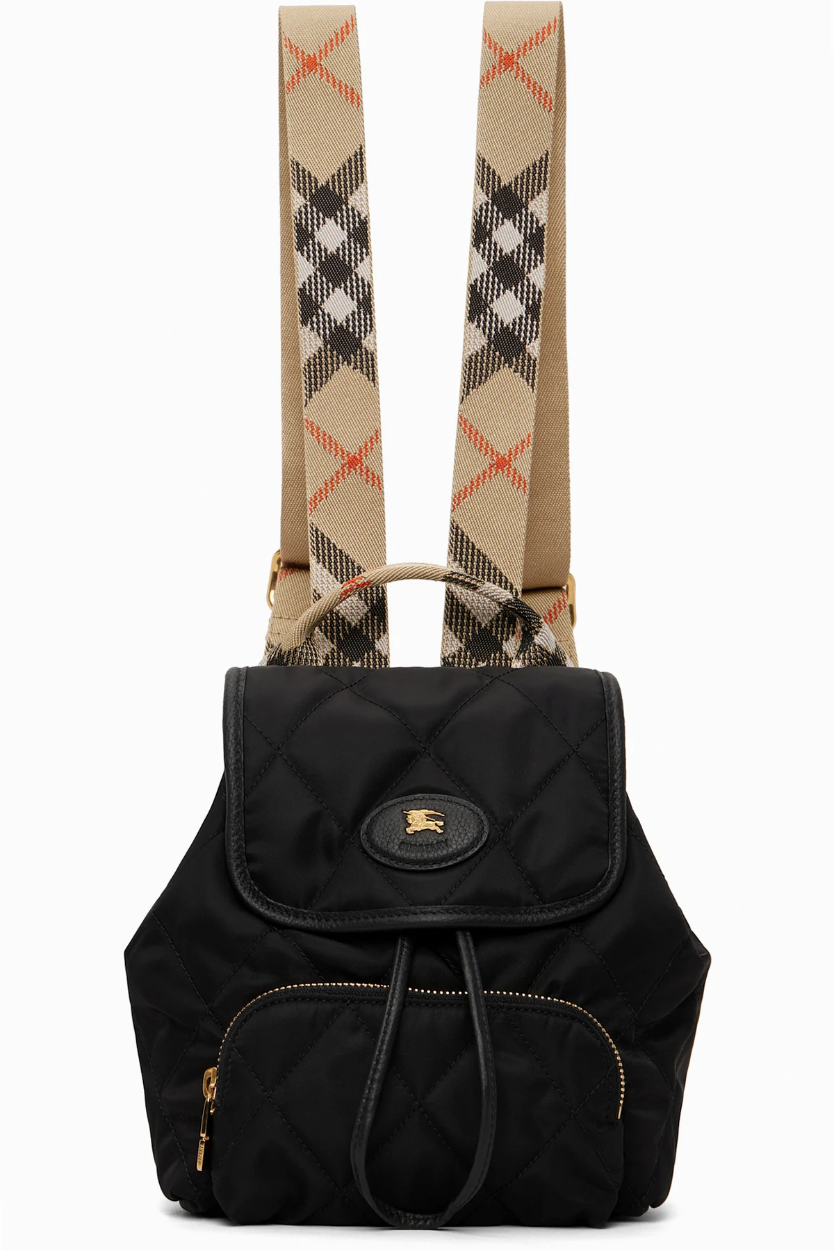 Black Mini Horseshoe Backpack​