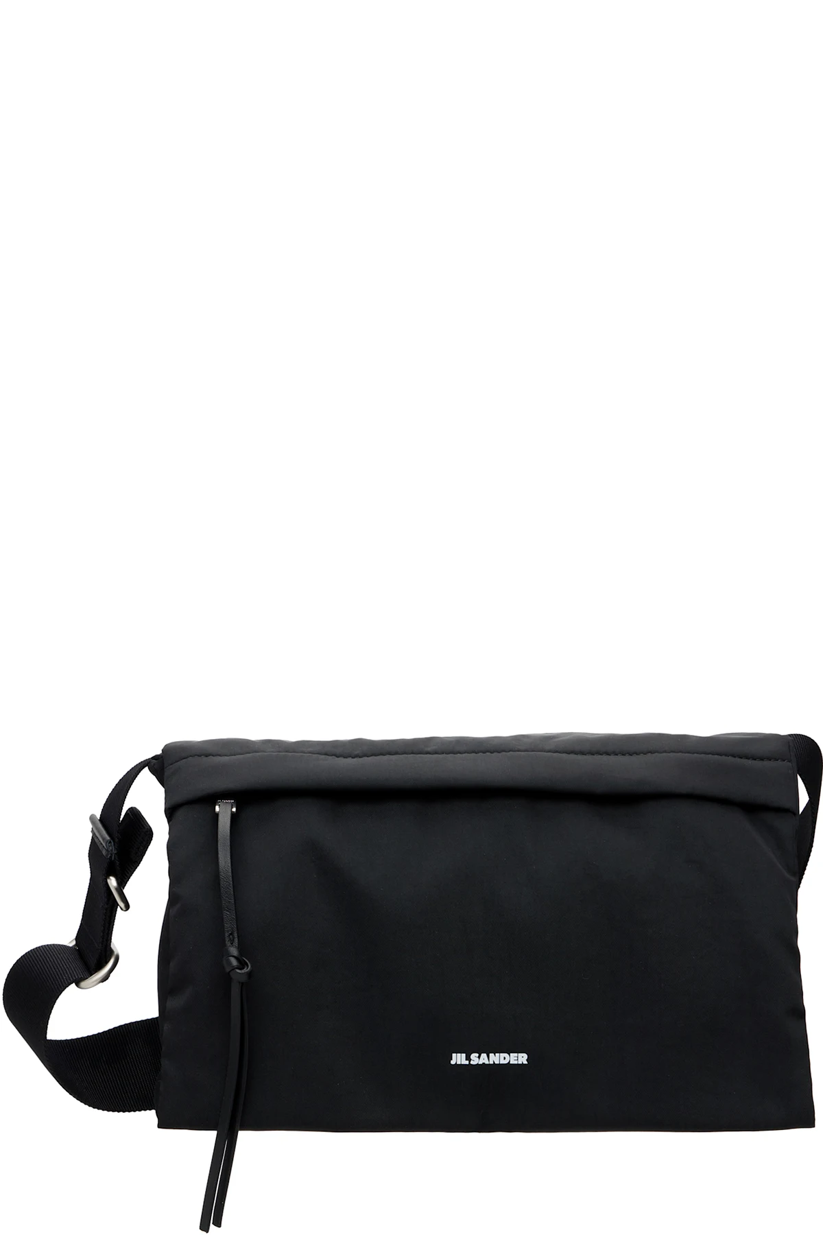 Black Soft Messenger Bag