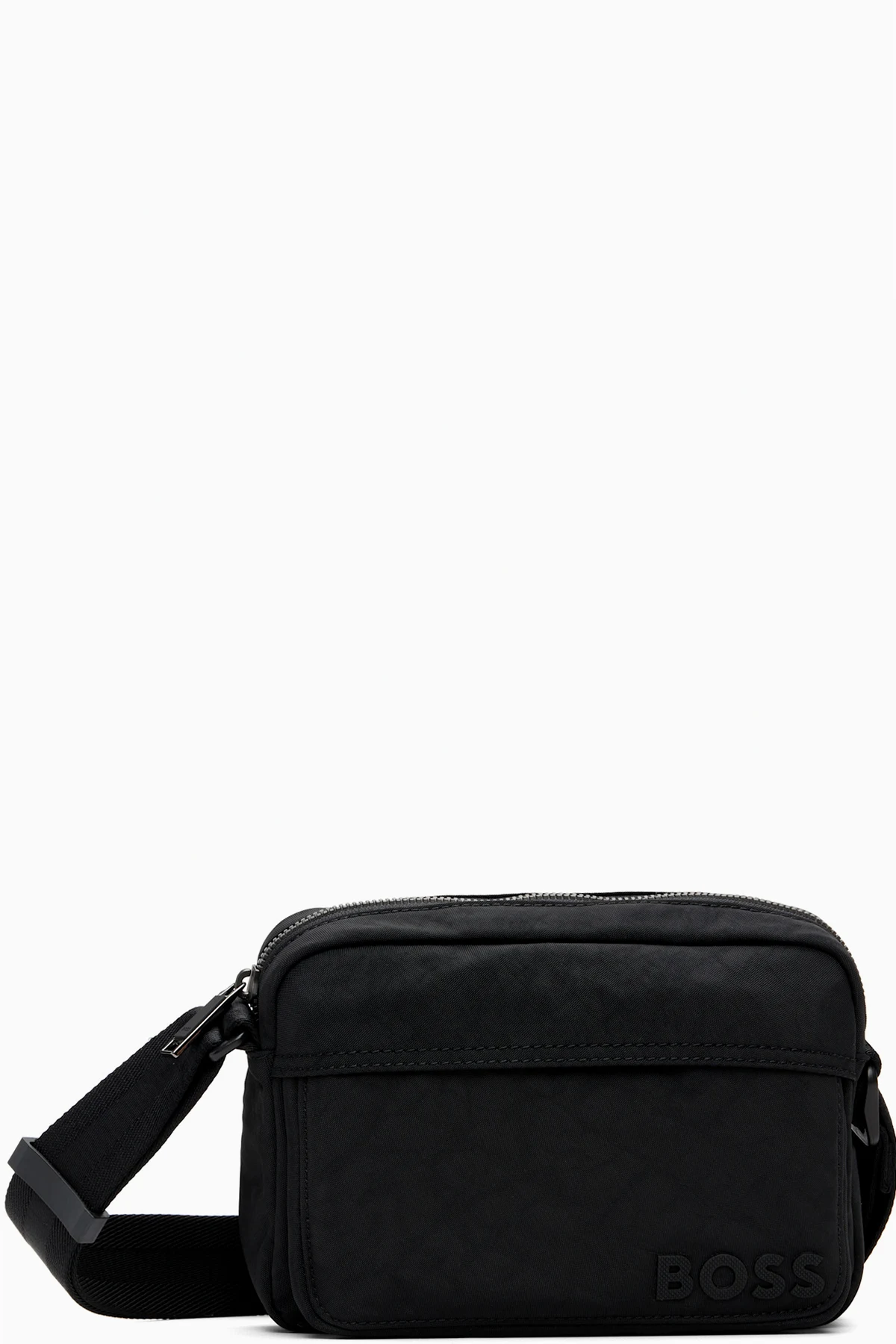 Black Canvas Shoulder Bag