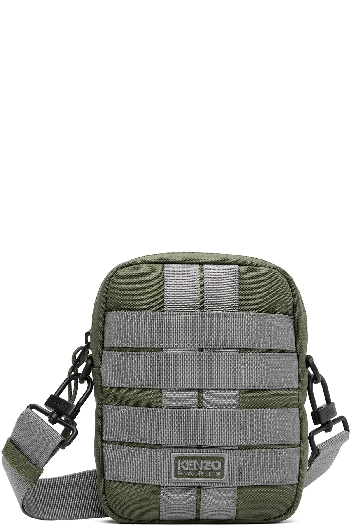 Khaki Kenzo Paris Sling Bag