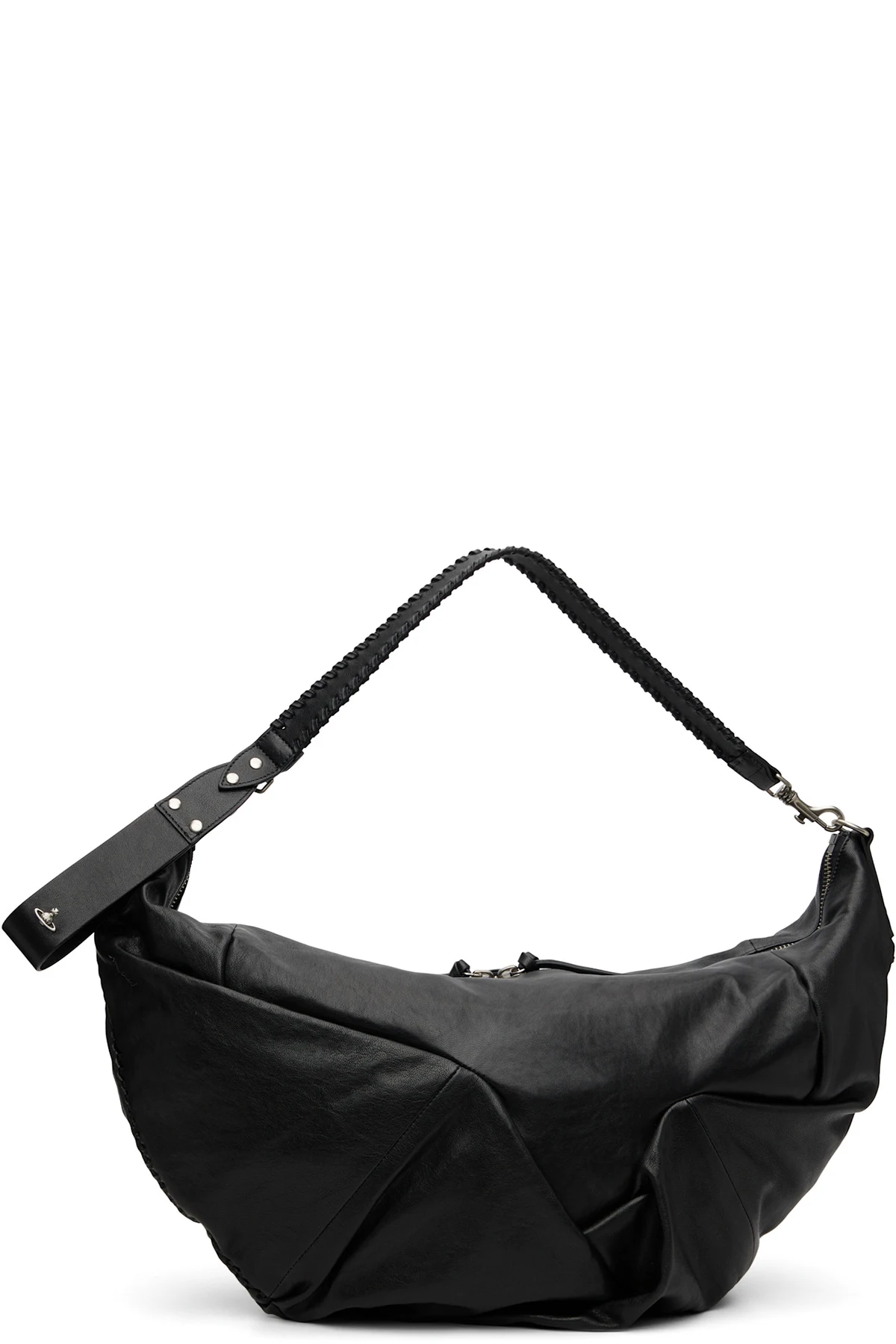 Black Agnes Large Shoulder Bag