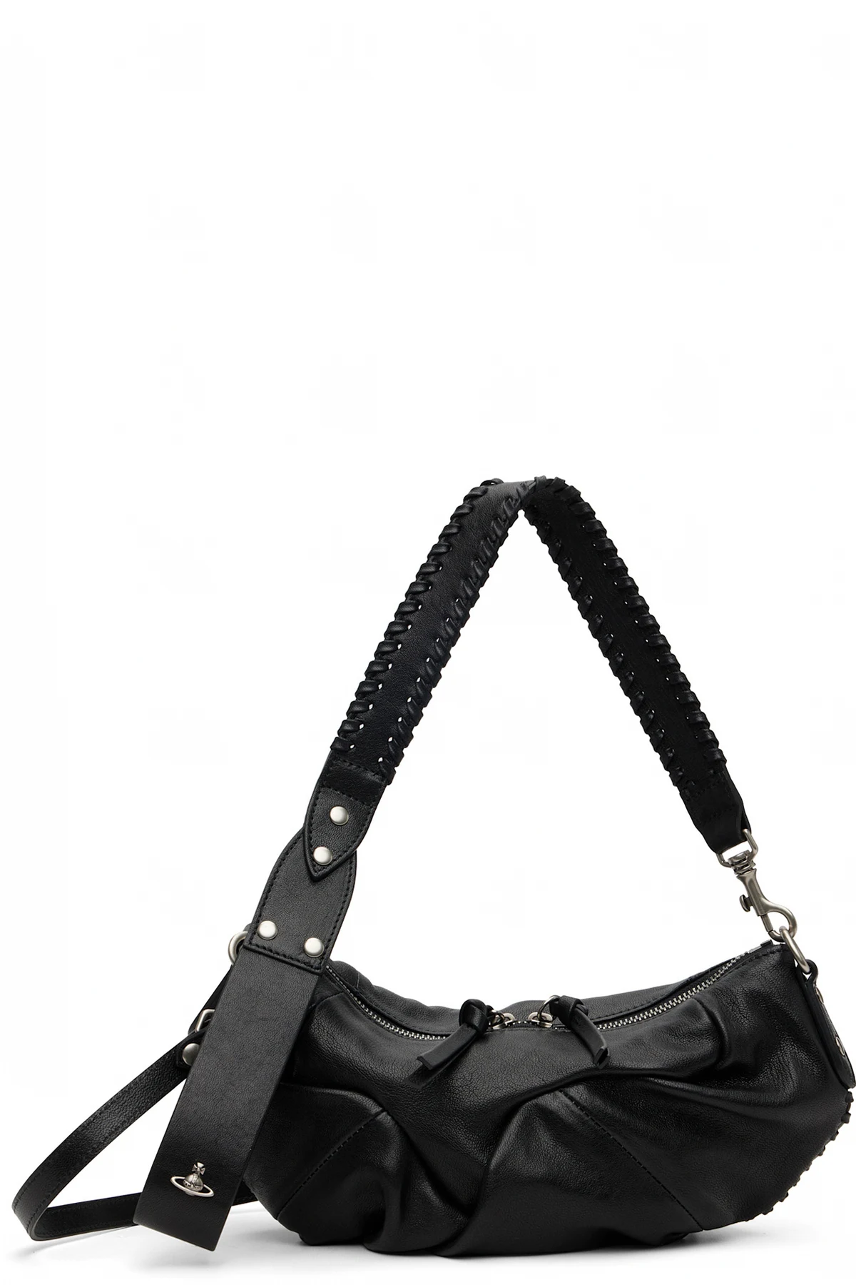 Black Agnes Small Shoulder Bag