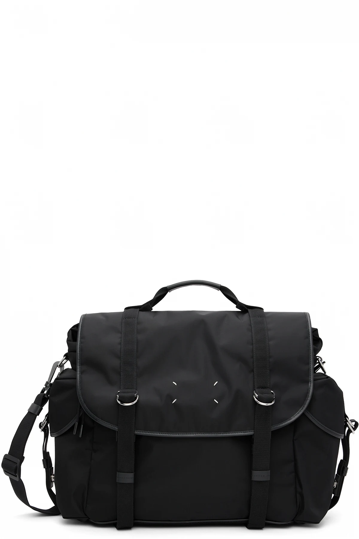 Black High Tech Messenger Bag