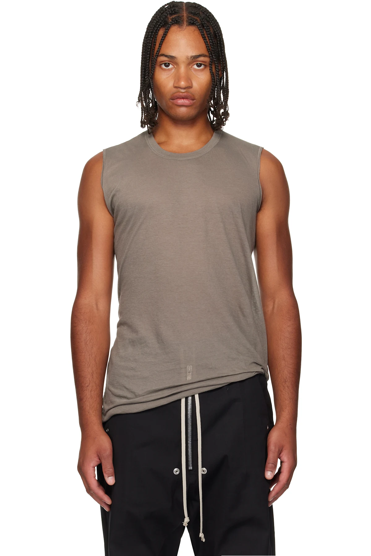 Gray Concordians Basic Sleeveless Tank Top