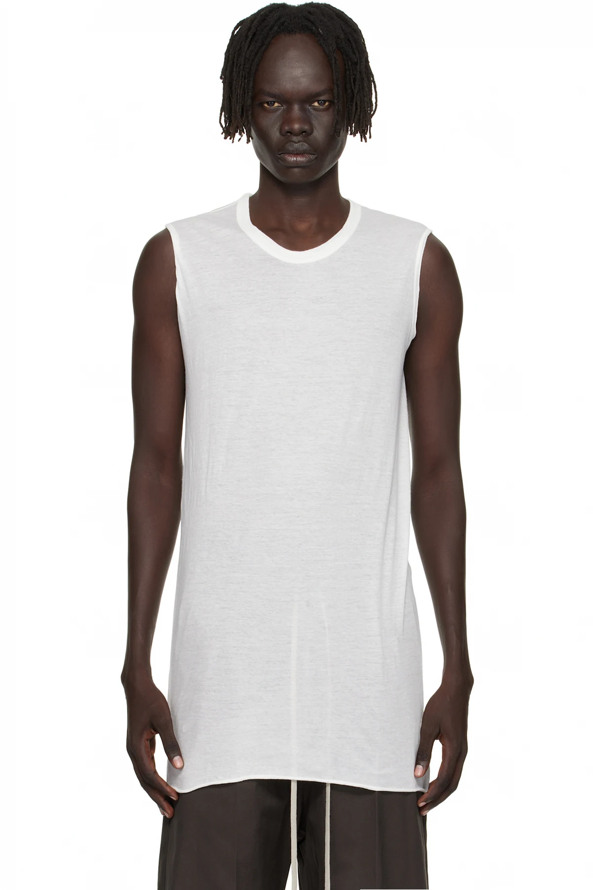 Off-White Concordians Basic SL Tank Top