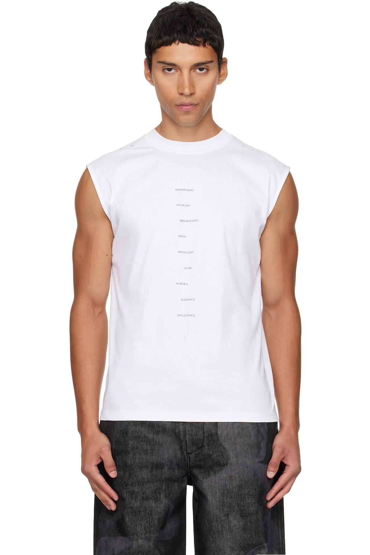 White Effulgence Tank Top