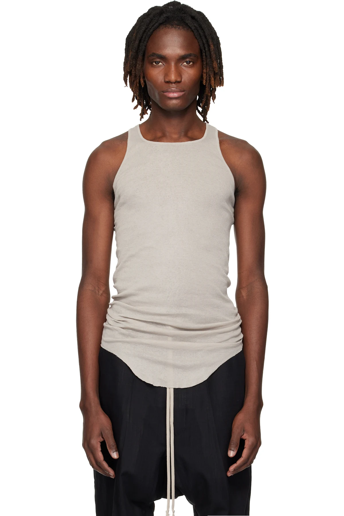 Off-White Temple Basic Rib Tank Top