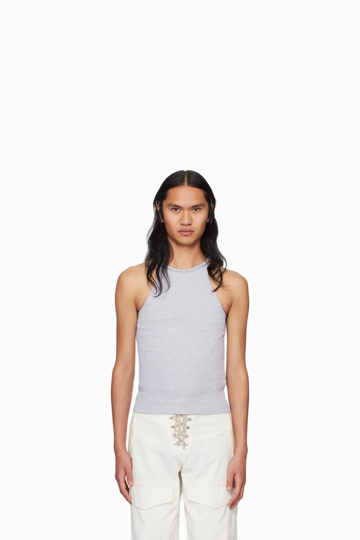 Gray Barball Tank Top