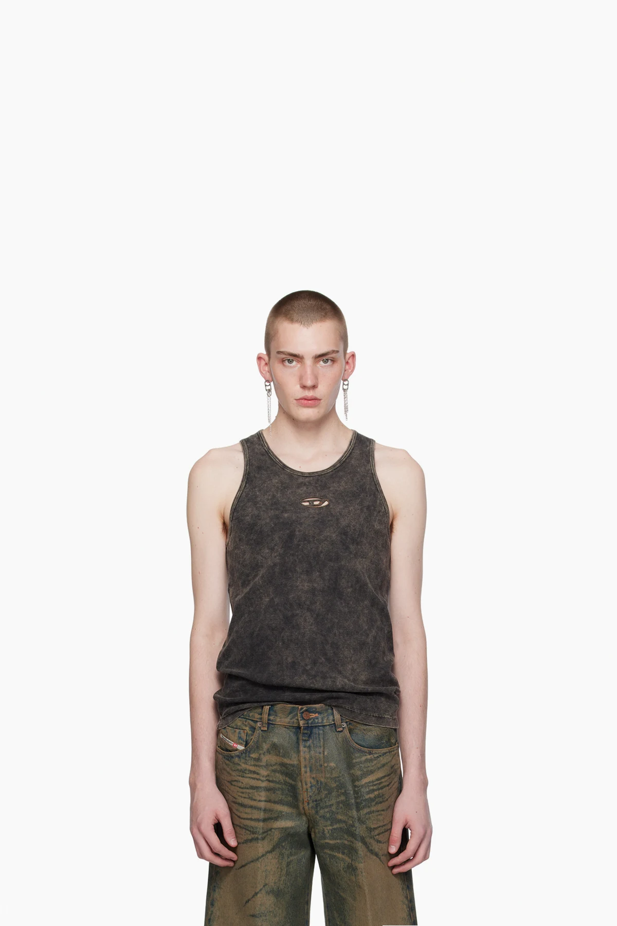 SSENSE Exclusive Brown Tank Top