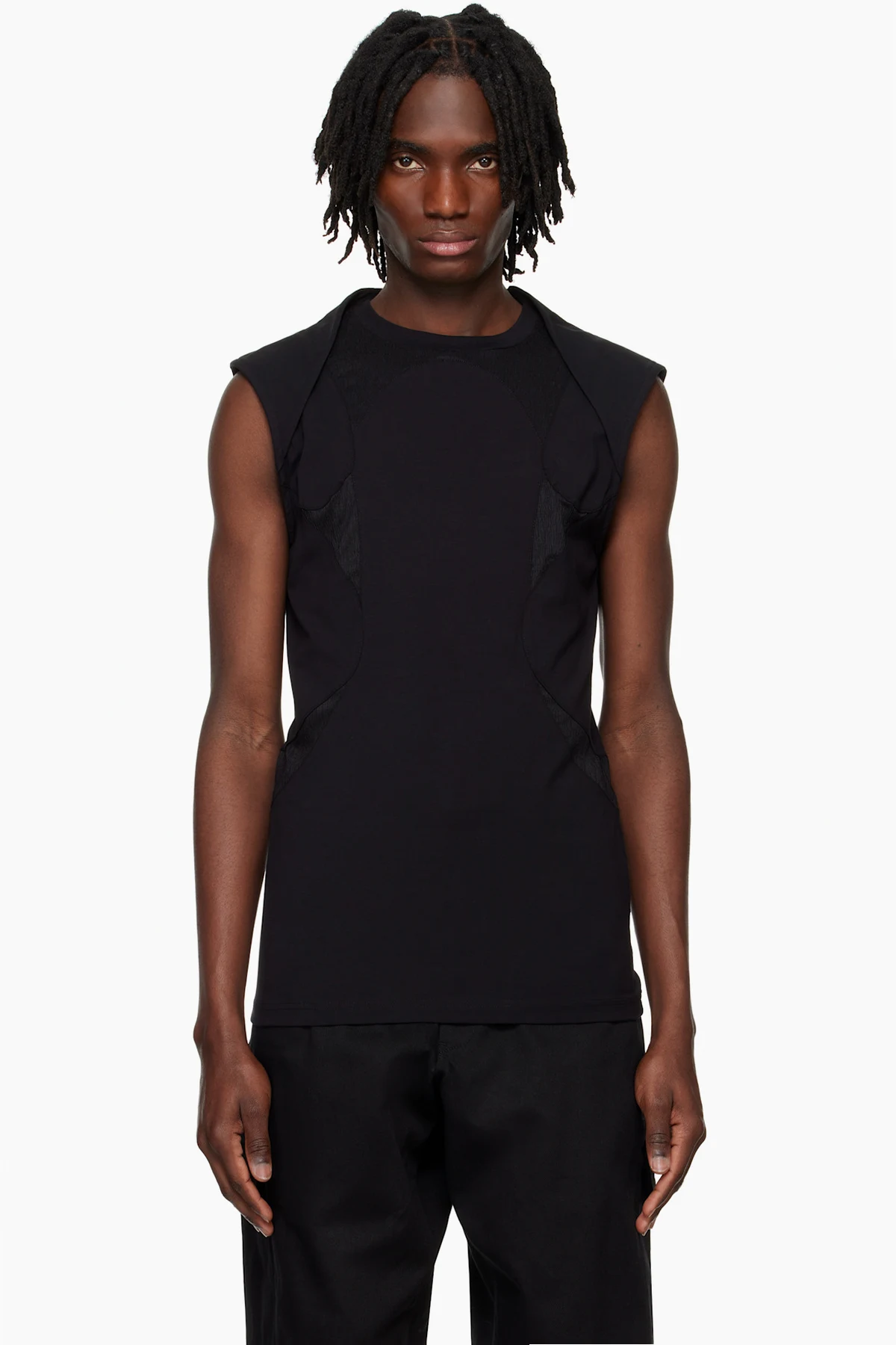 Black Evolute Tank Top