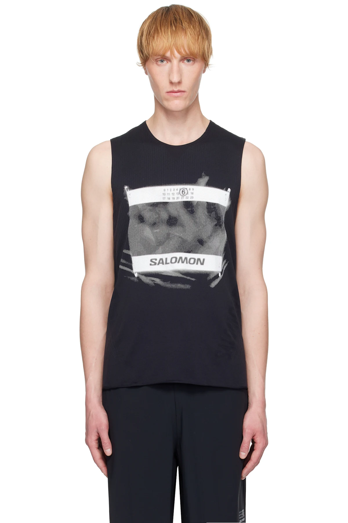 Black Salomon Edition Crewneck Tank Top