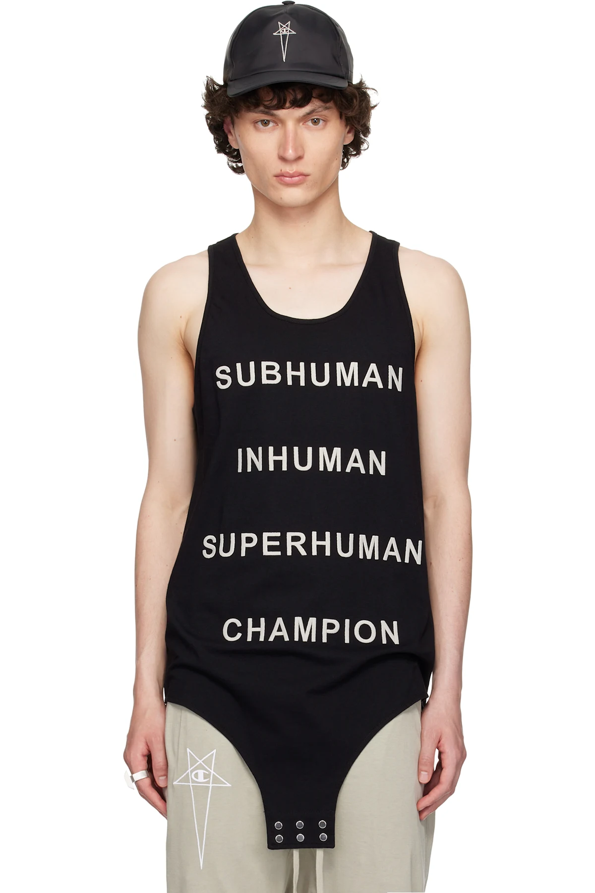 Black Champion Edition Basketball Tank Top