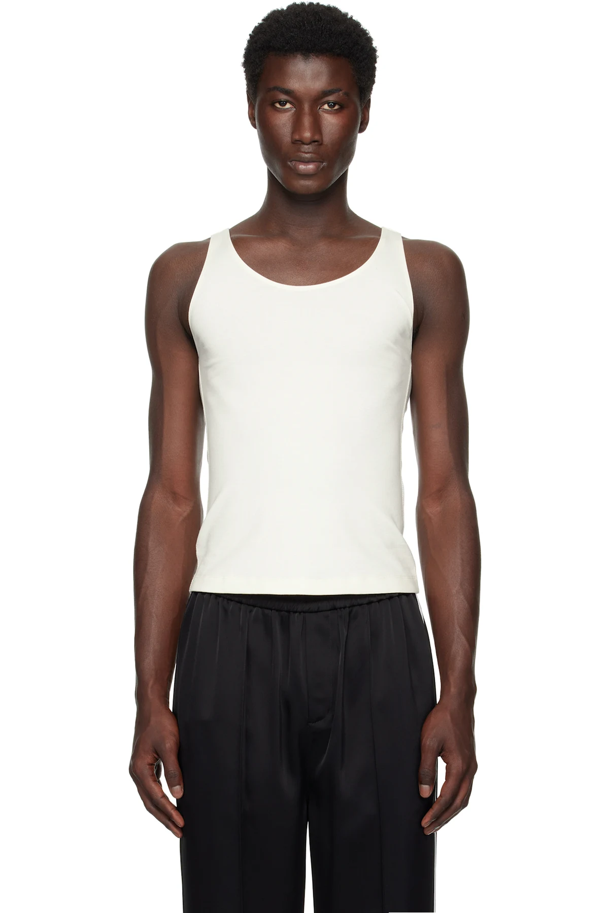 Off-White Han Open Back Tank Top