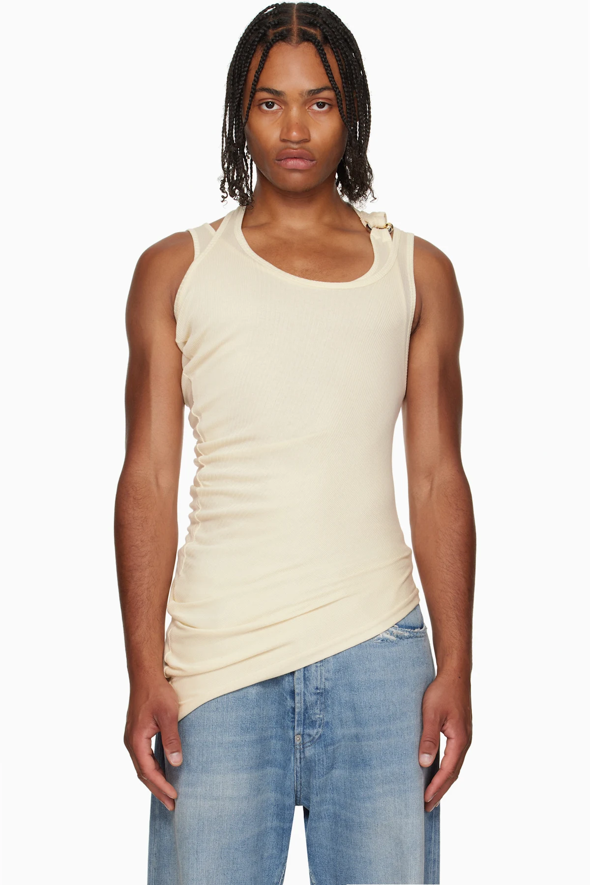 Off-White 'Gaultier' Piercing Tank Top