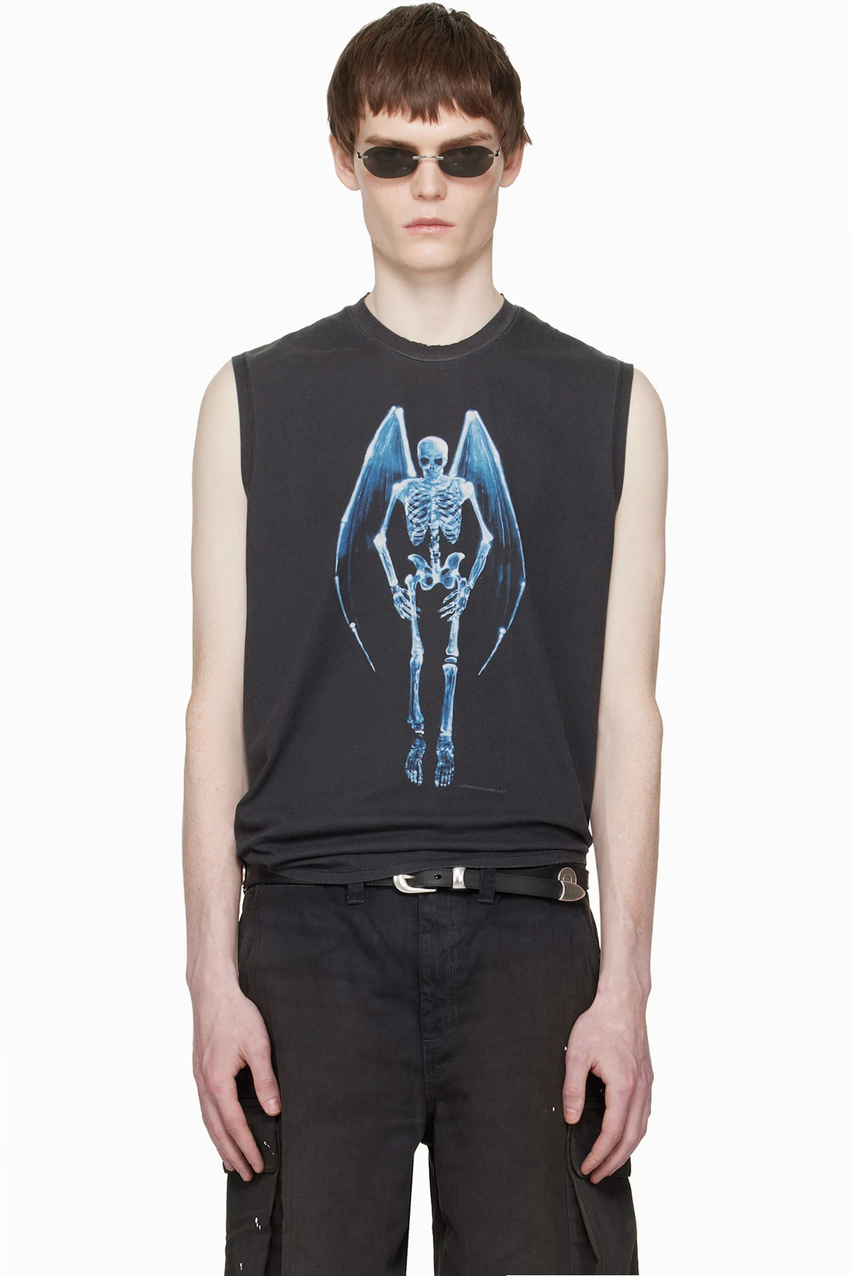 Black Breathe Tank Top