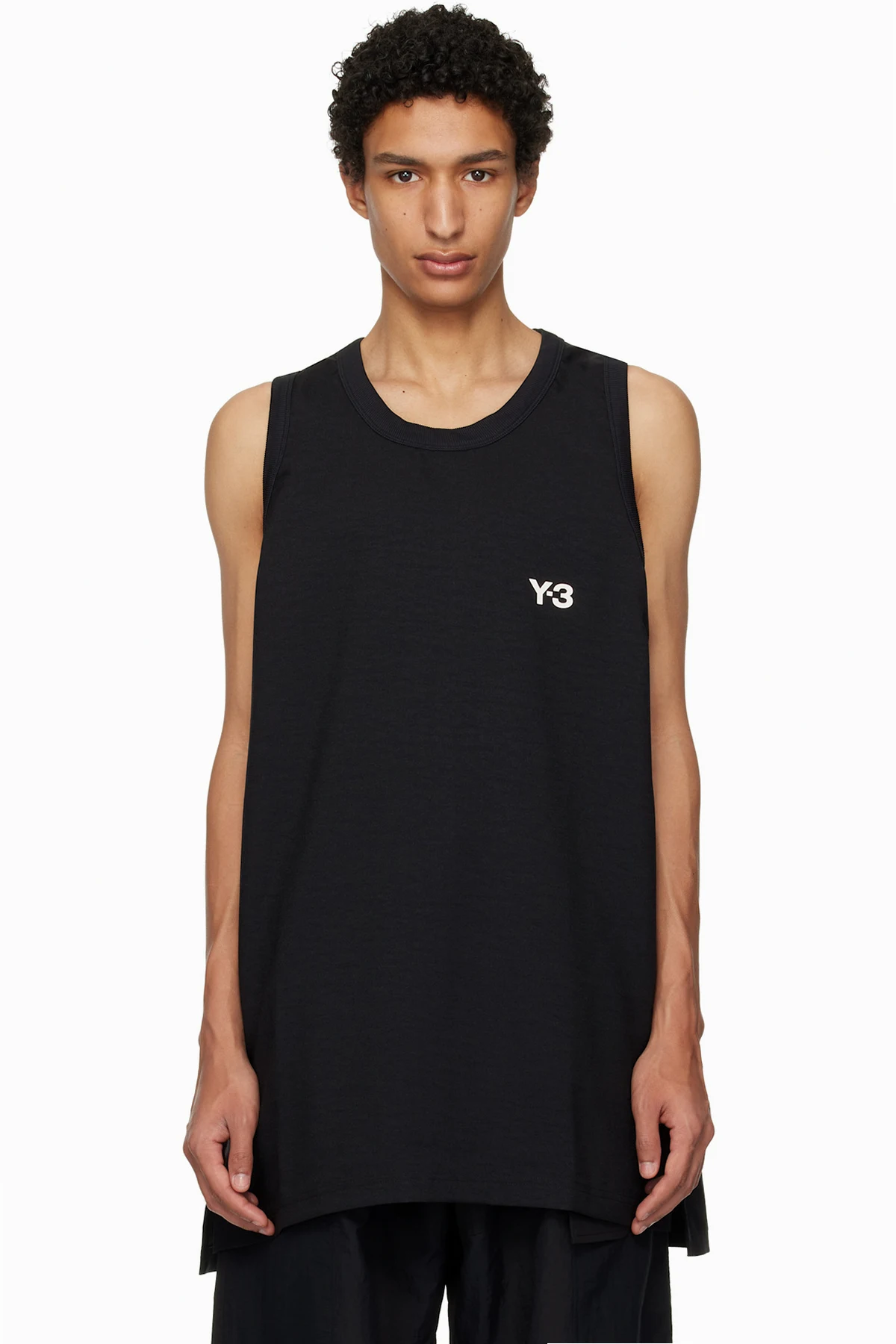 Black Elegant Basketball Jersey Tank Top