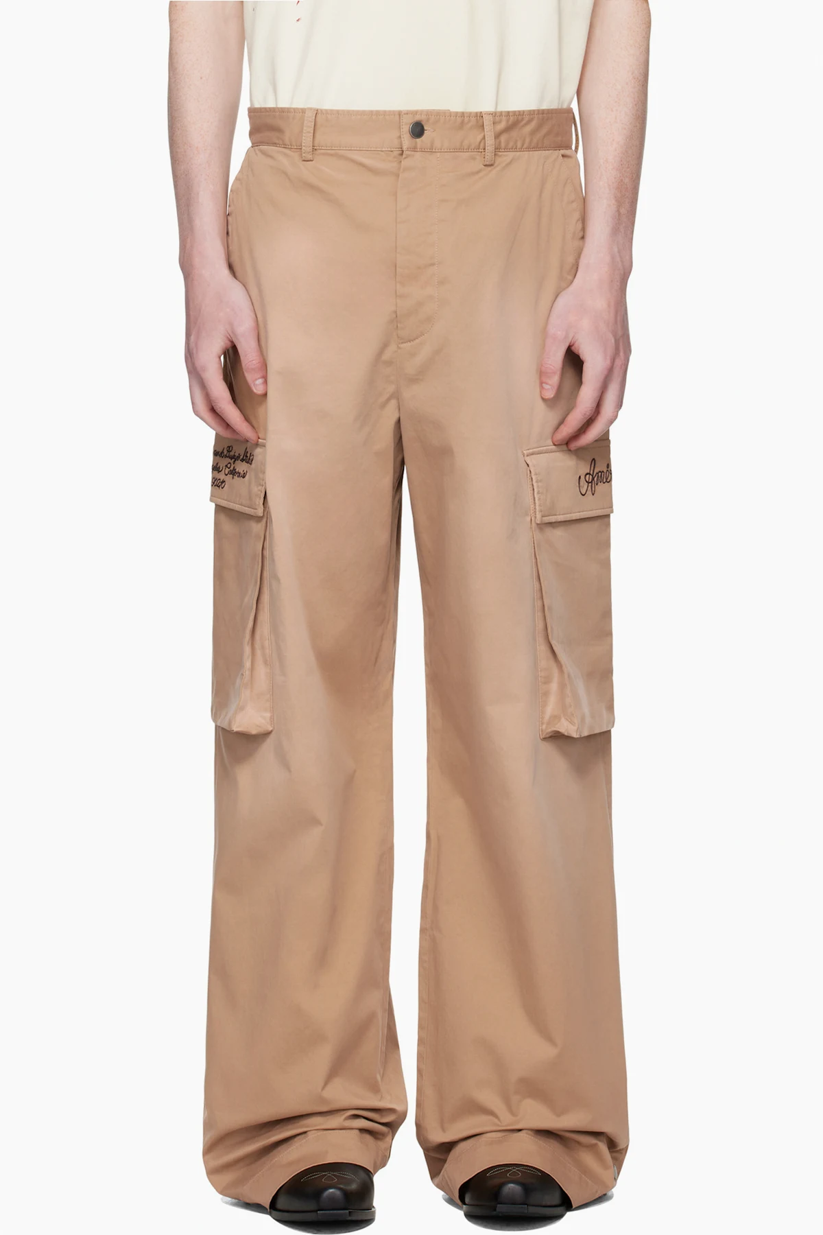 Tan 'AMIRI' Cargo Pants