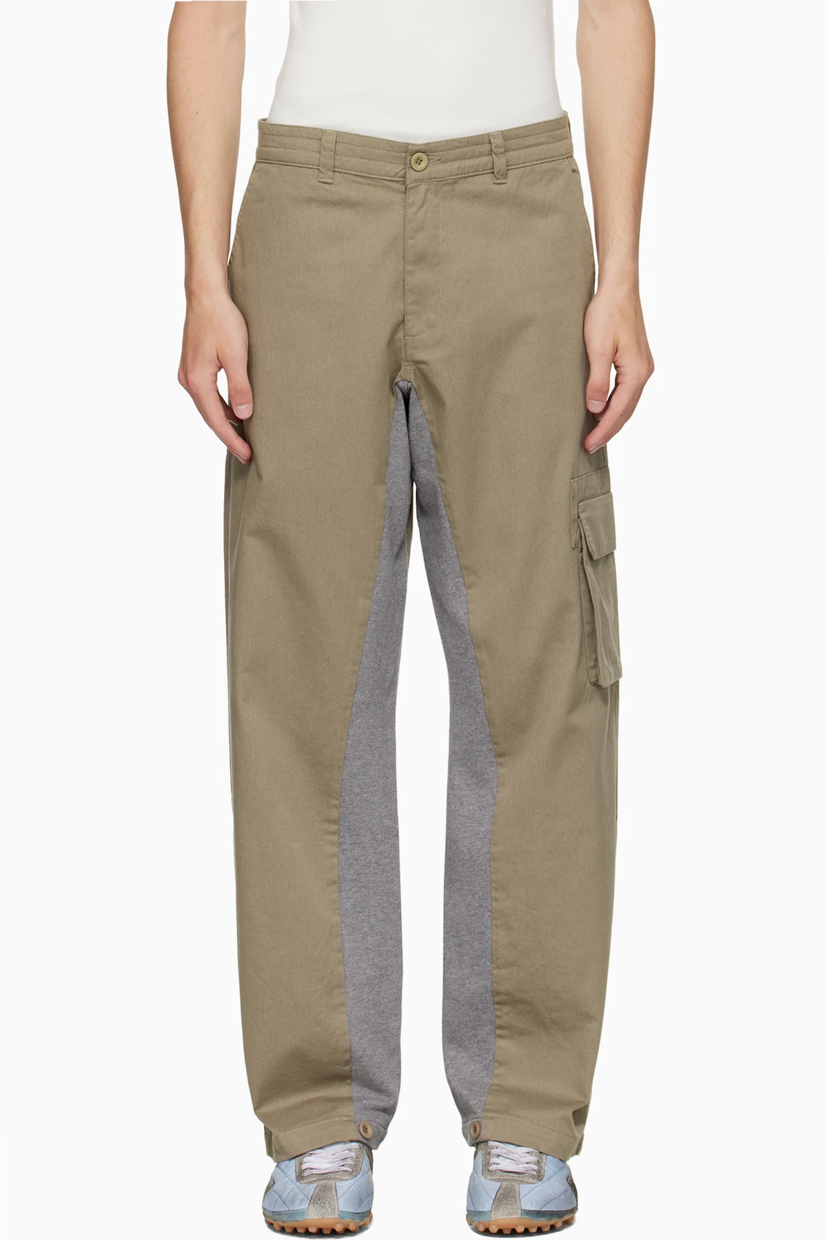 Taupe & Gray Adam Cargo Pants