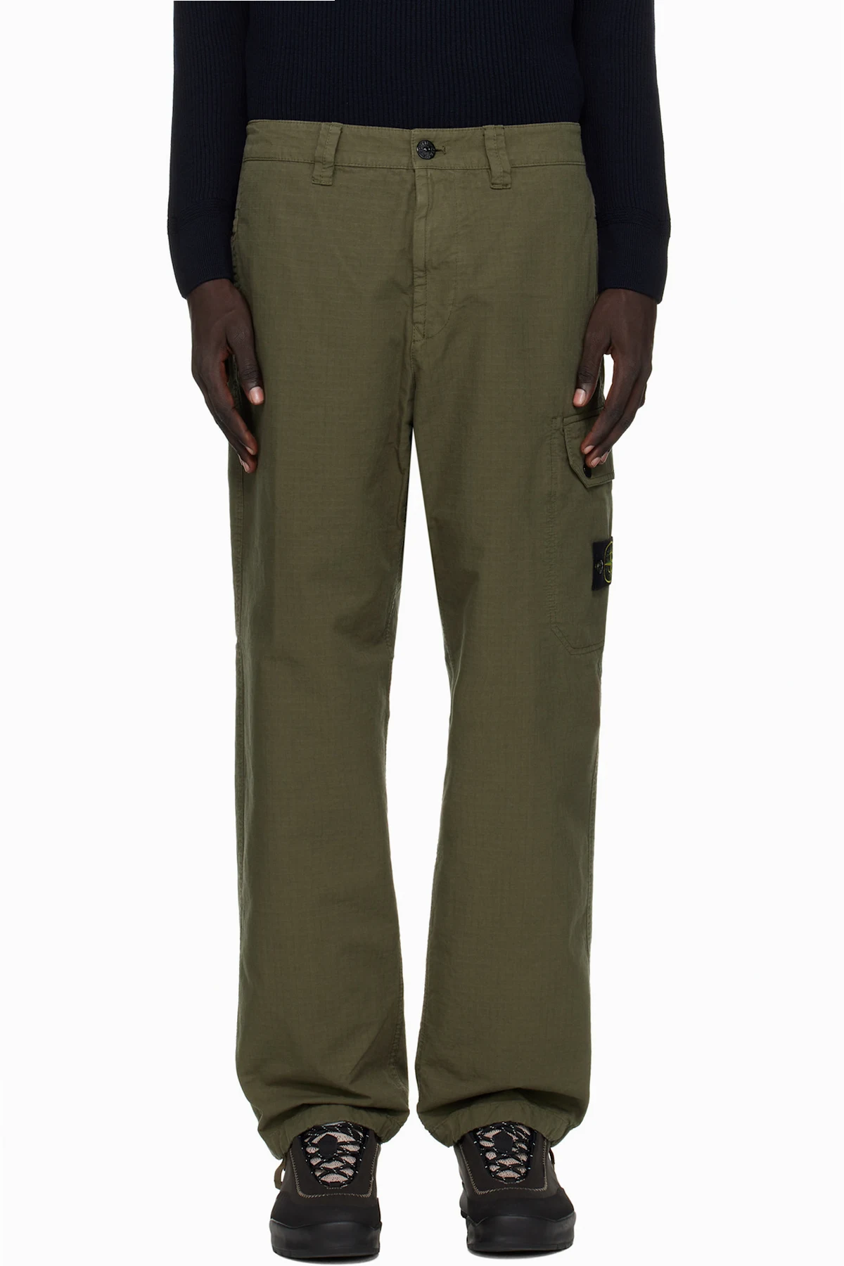 Green 3100011 Organic Cotton Ripstop Cargo Pants