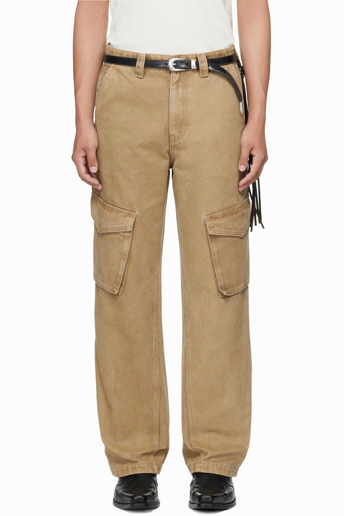 Beige Pierre Cargo Pants