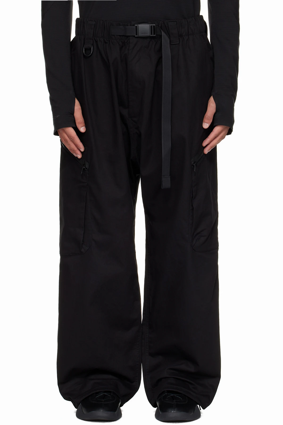 Black UT Twill Cargo Pants